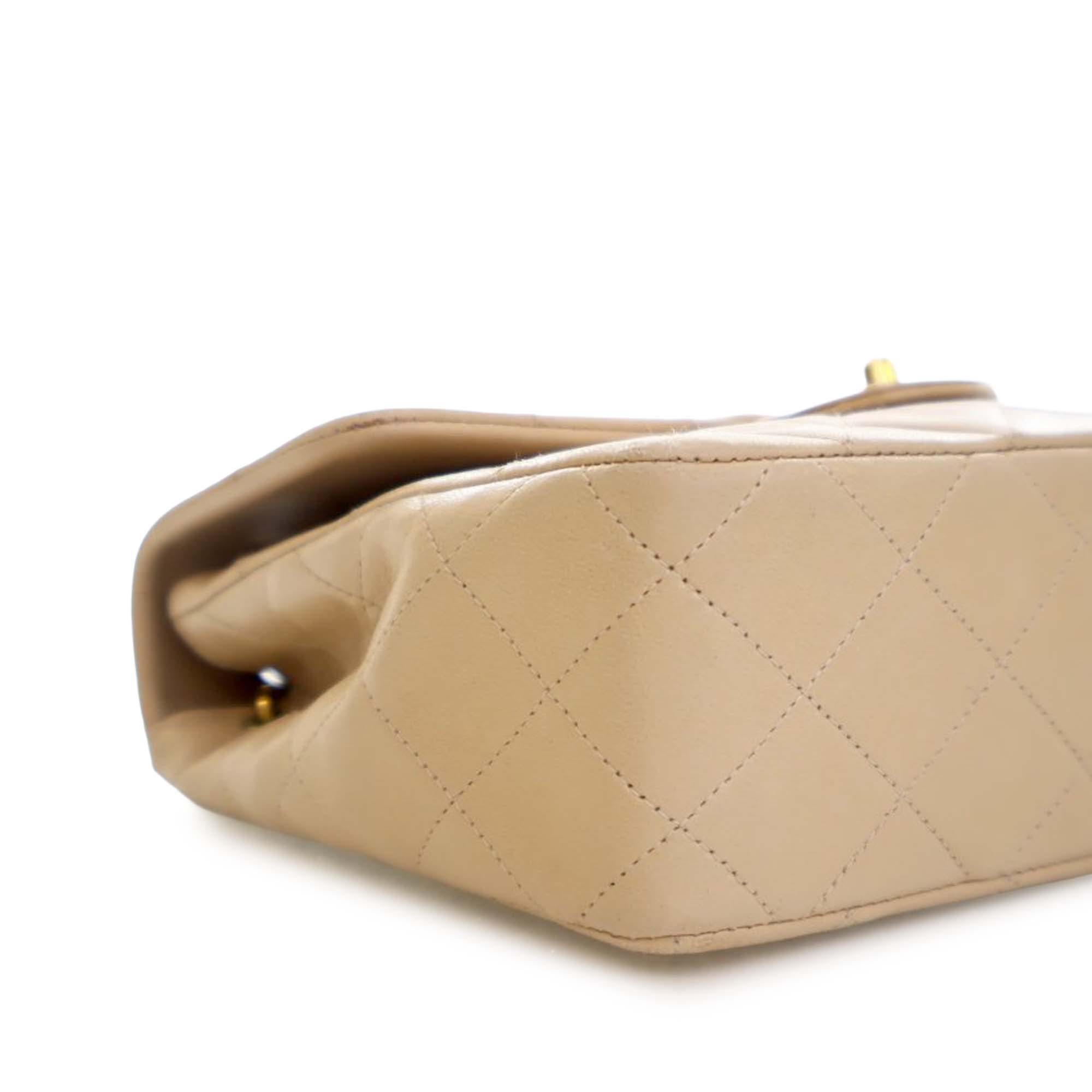 Chanel Small Square Quilted Lambskin Flap - image 11