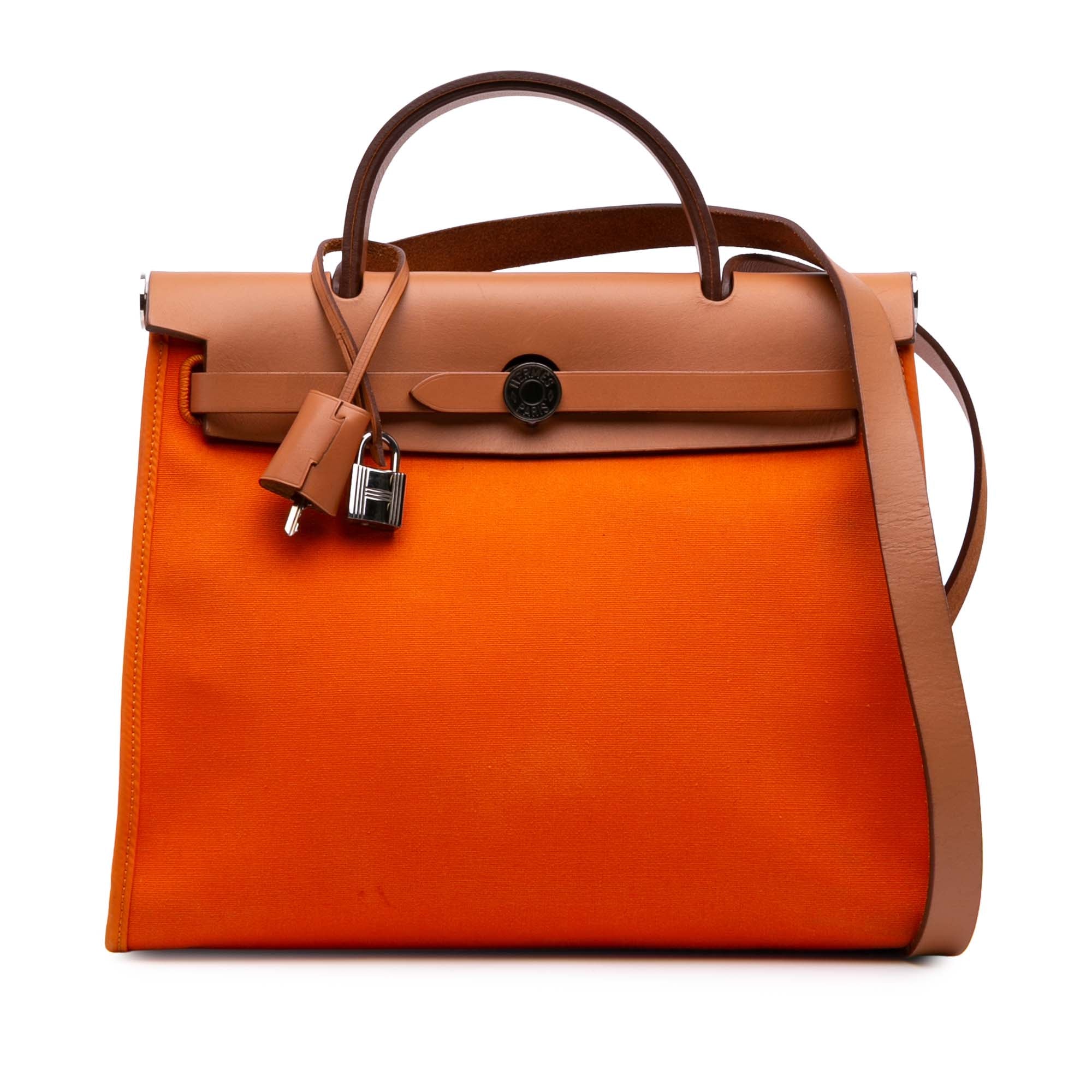 Hermès Toile Herbag Zip 31 - image 1