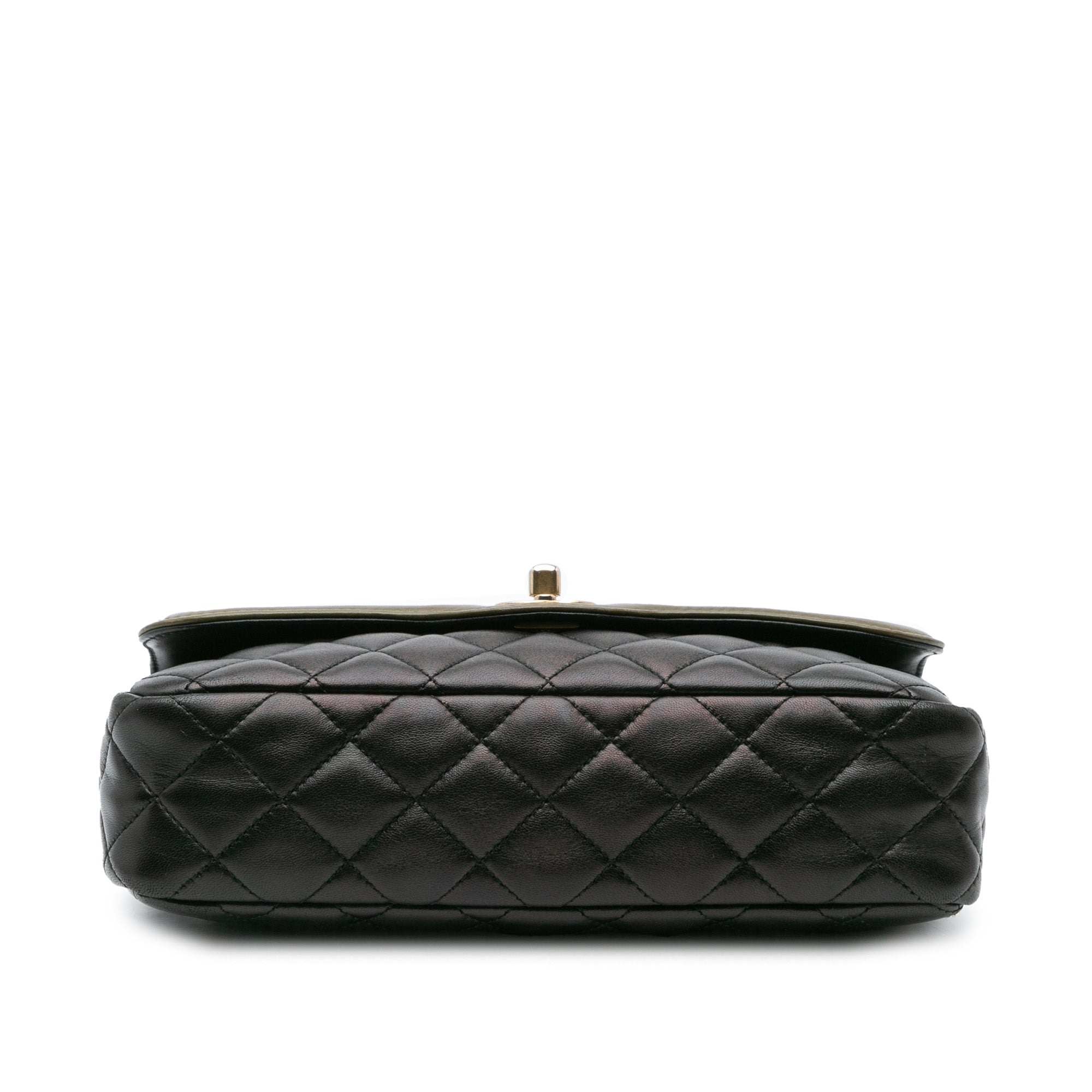Chanel Small Quilted Lambskin Two-Tone Day Flap - image 3