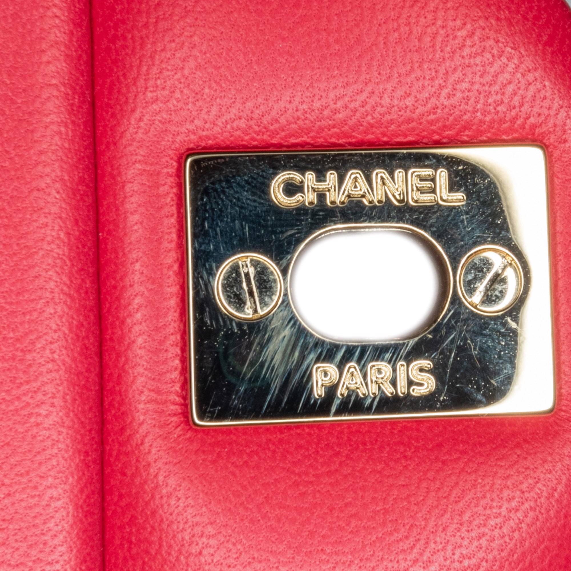 Chanel Mini Square Classic Lambskin Single Flap - image 8