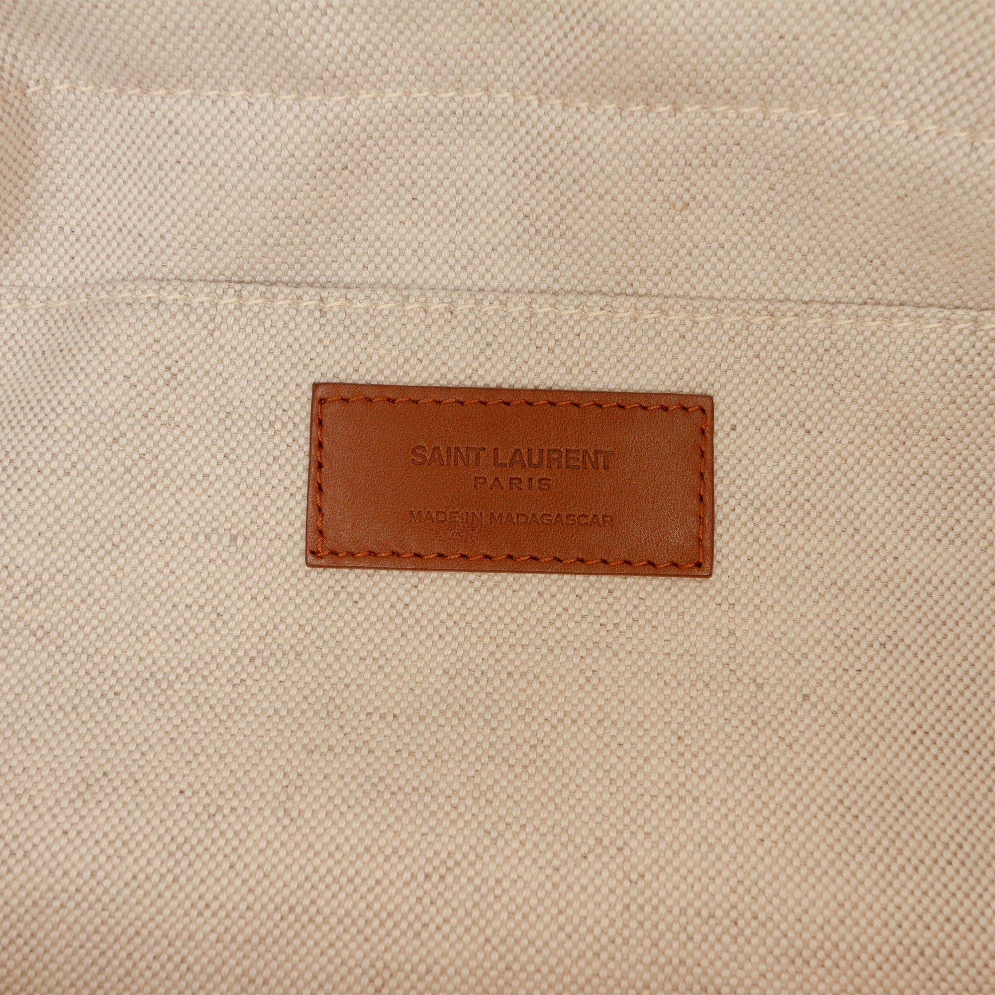 Saint Laurent Raffia Jamie Shopping Tote - image 5
