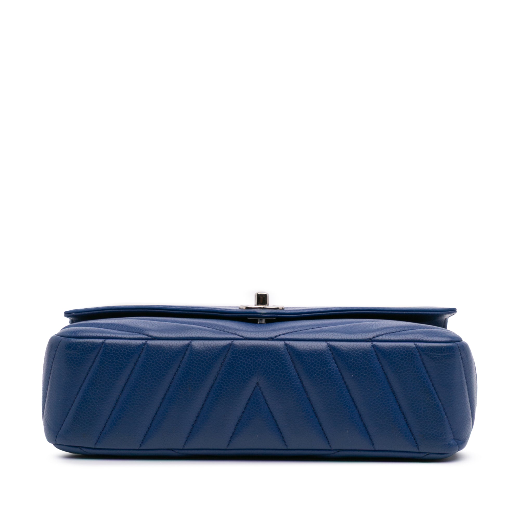 Chanel Medium Chevron Caviar Data Center Envelope Flap - image 3