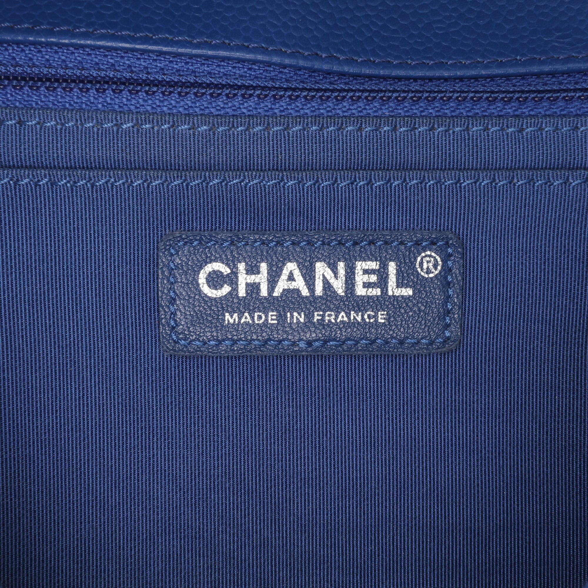 Chanel Medium Chevron Caviar Data Center Envelope Flap - image 5