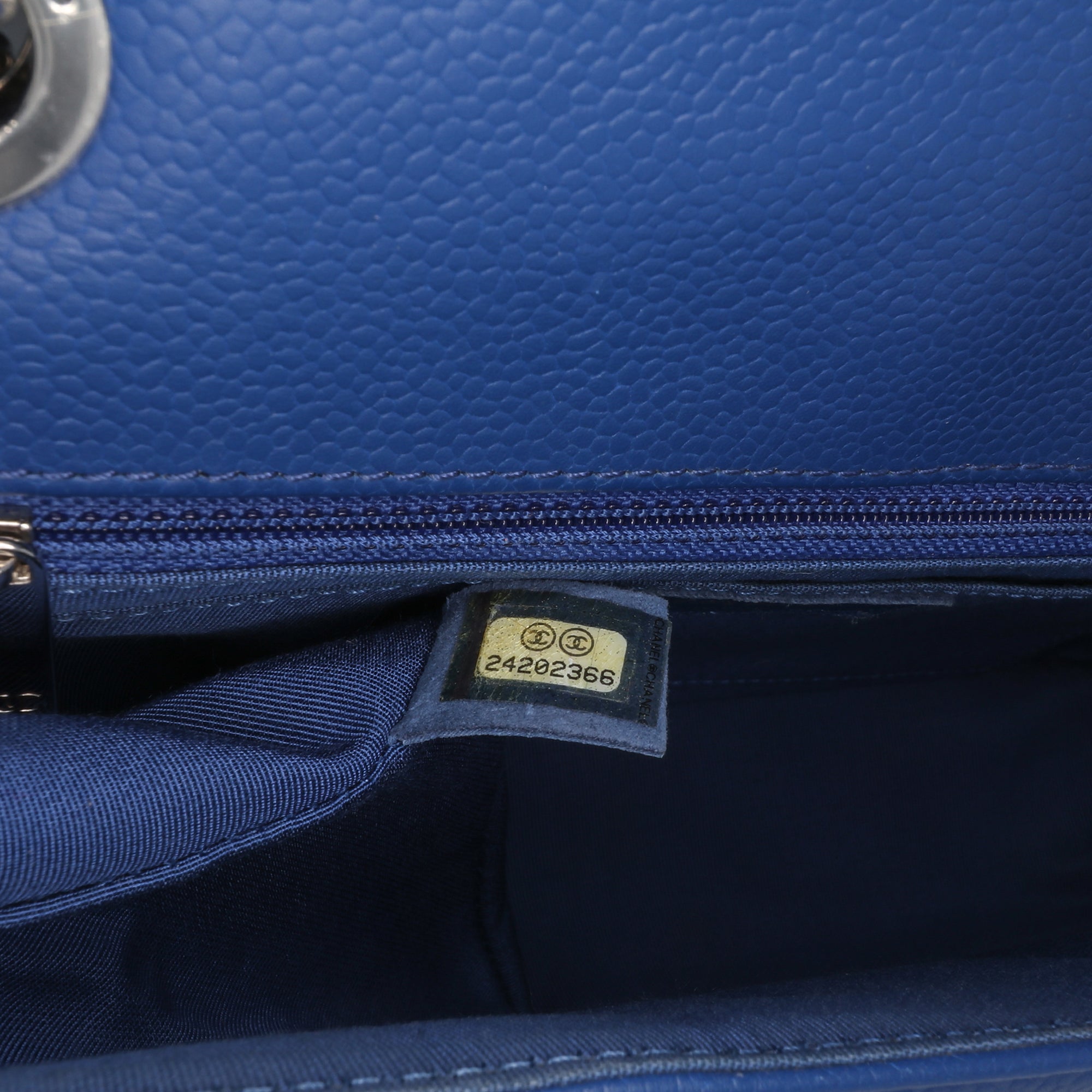 Chanel Medium Chevron Caviar Data Center Envelope Flap - image 6