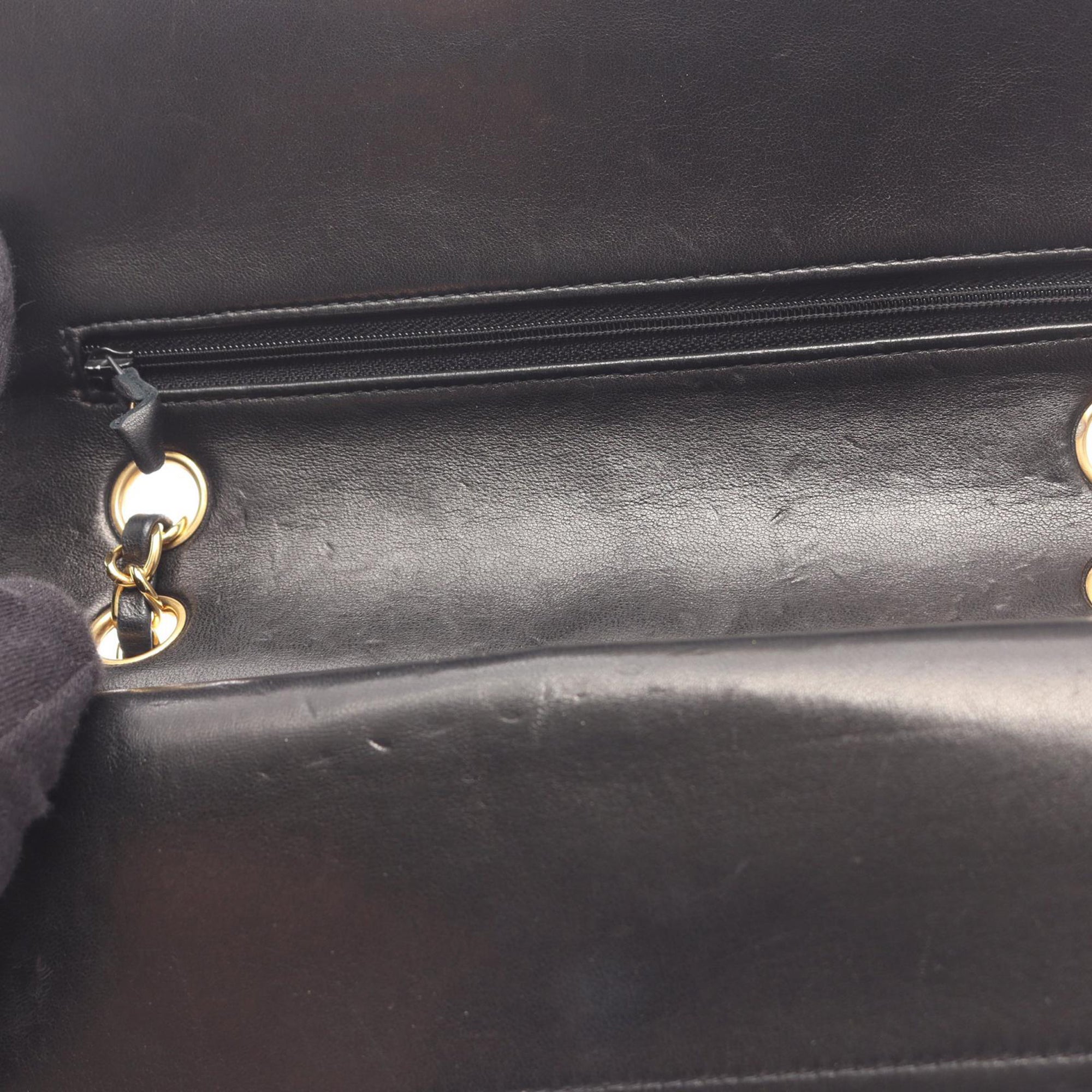 Chanel Medium Classic Lambskin Double Flap - image 12