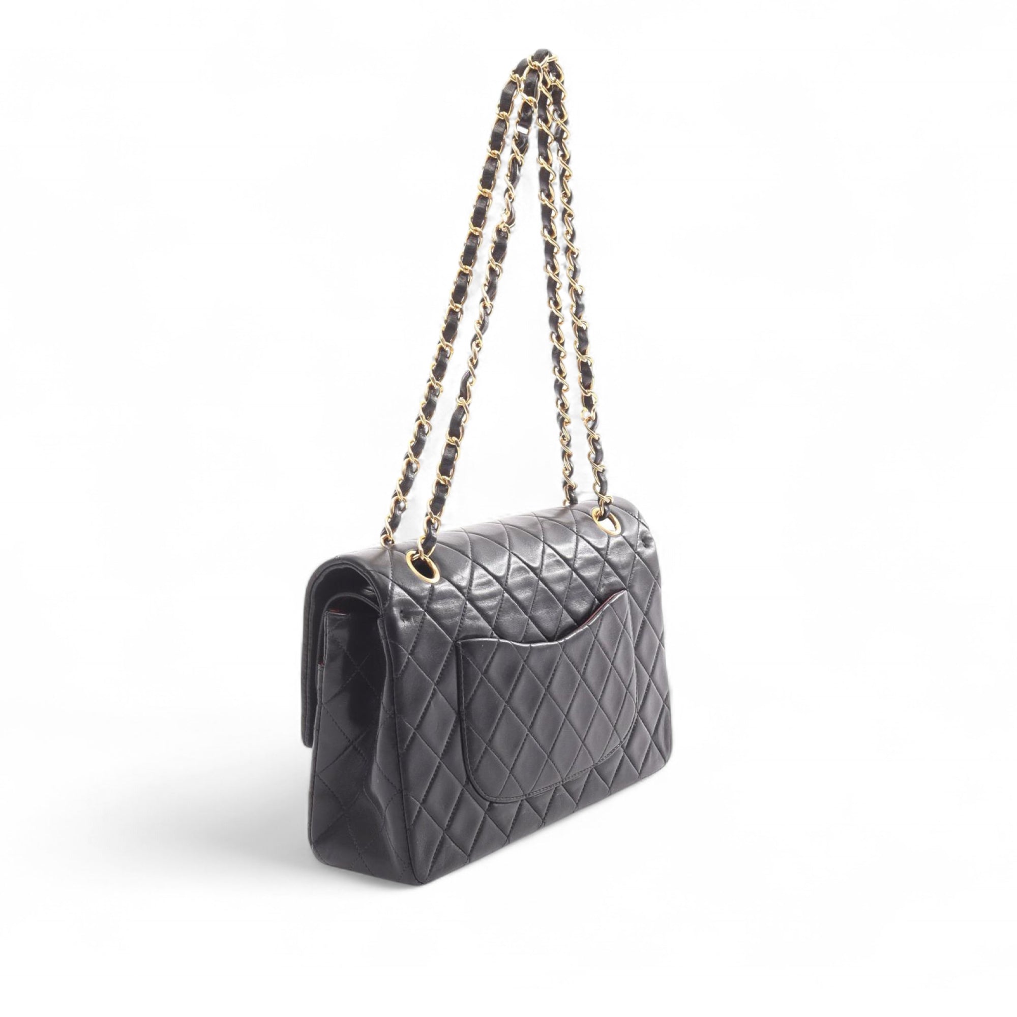 Chanel Medium Classic Lambskin Double Flap - image 2