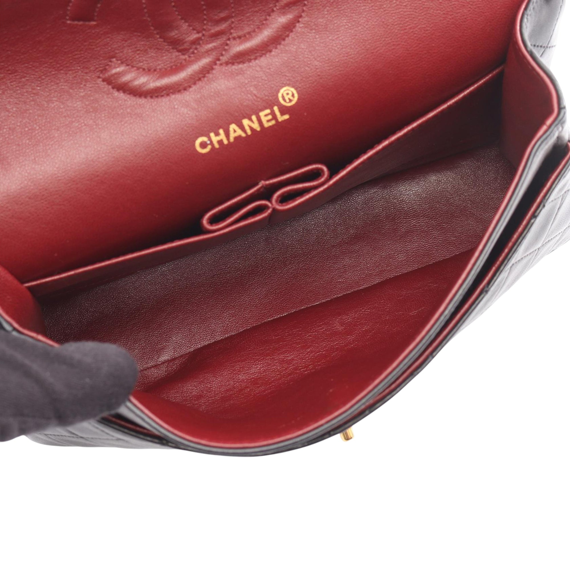 Chanel Medium Classic Lambskin Double Flap - image 3