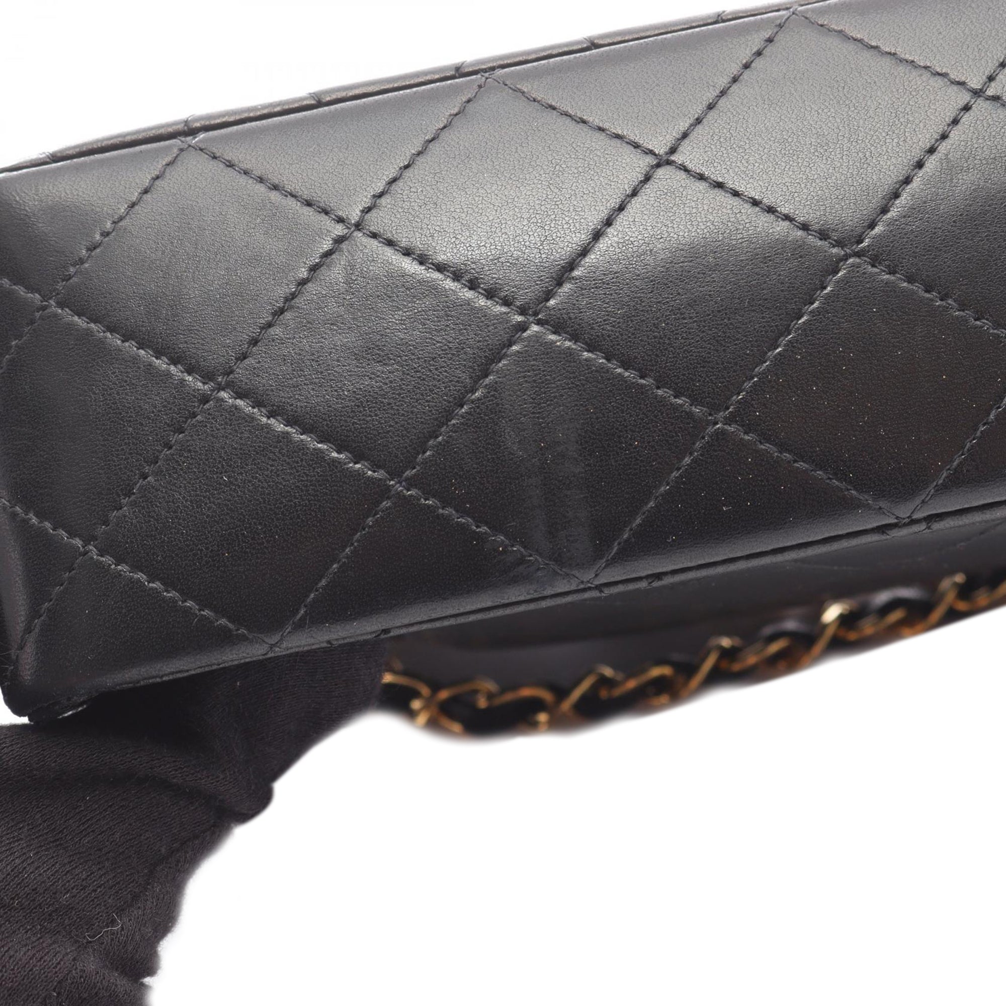 Chanel Medium Classic Lambskin Double Flap - image 9
