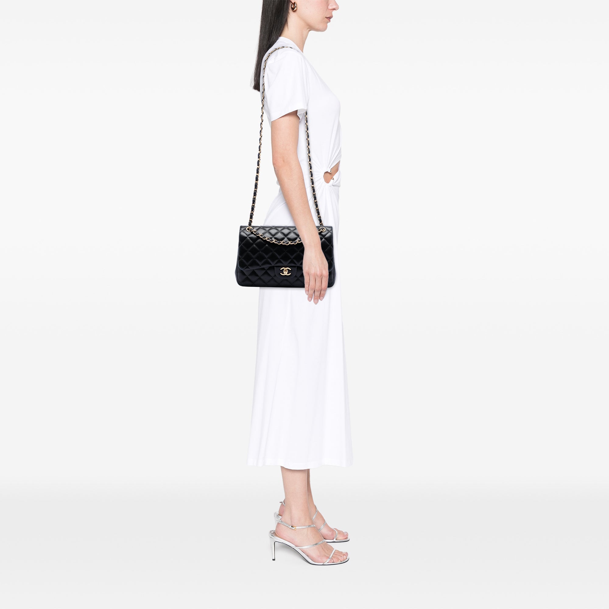 Chanel Jumbo Classic Lambskin Double Flap - image 7