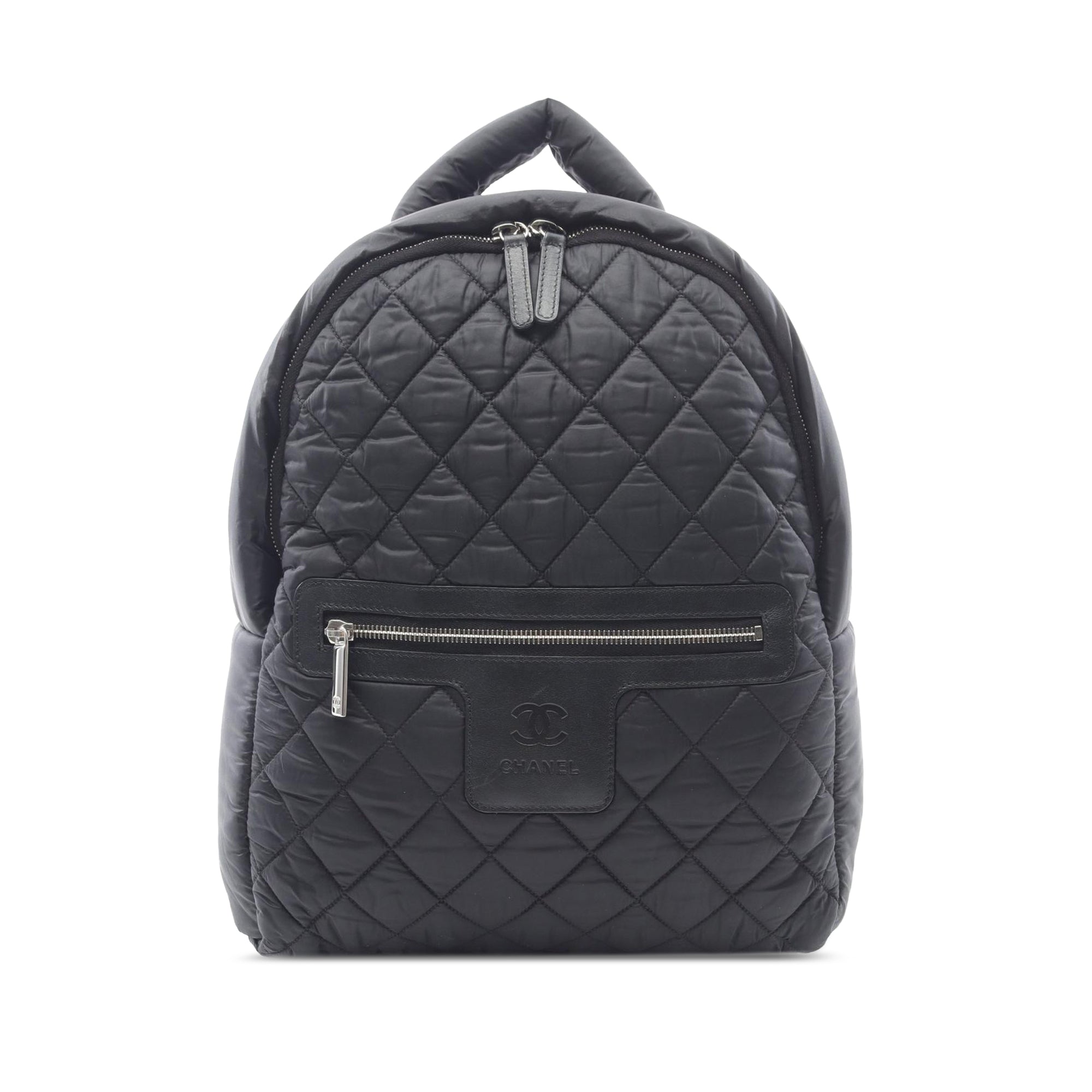 Chanel Quilted Nylon Coco Cocoon Backpack - image 1