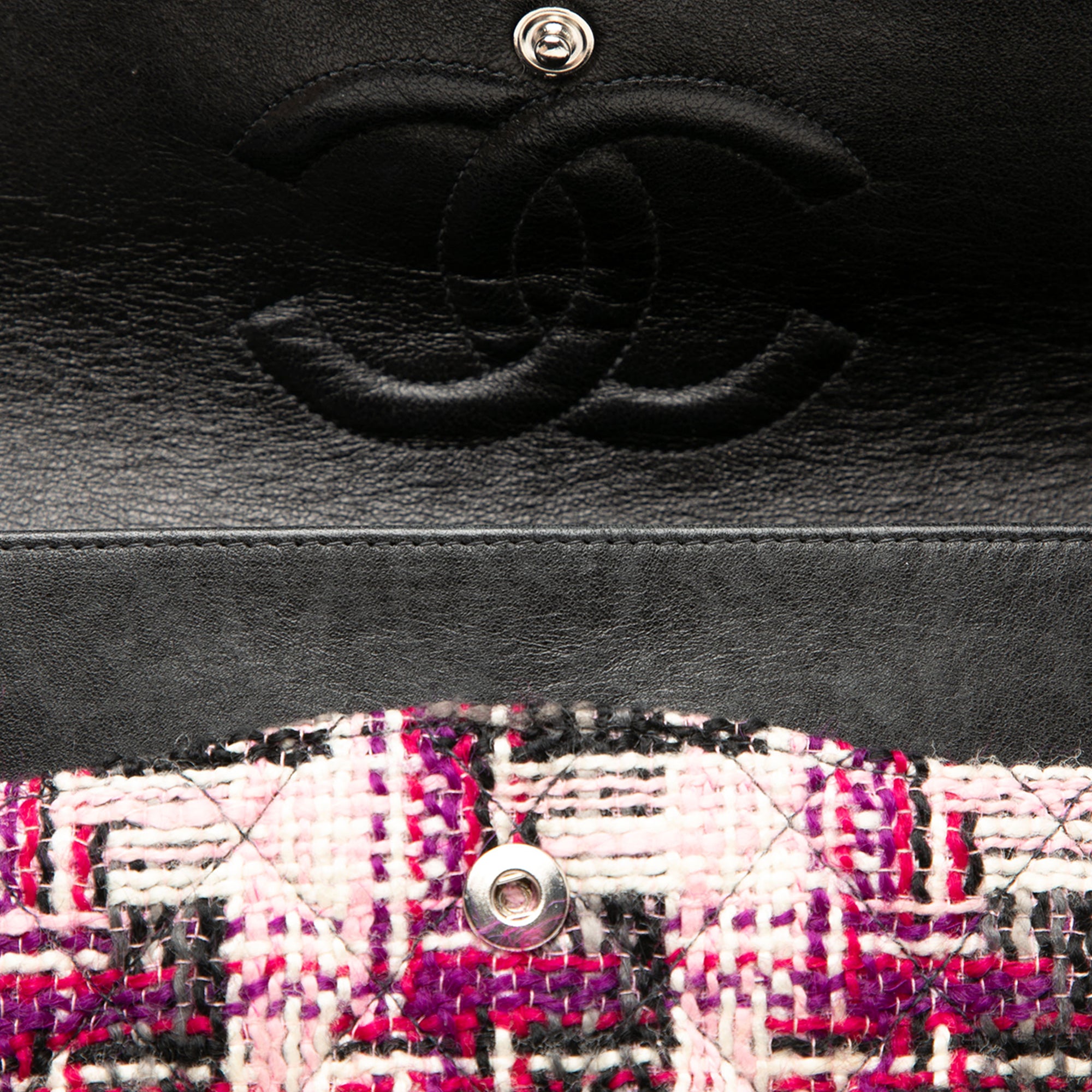 Chanel Medium Classic Tweed Double Flap - image 7