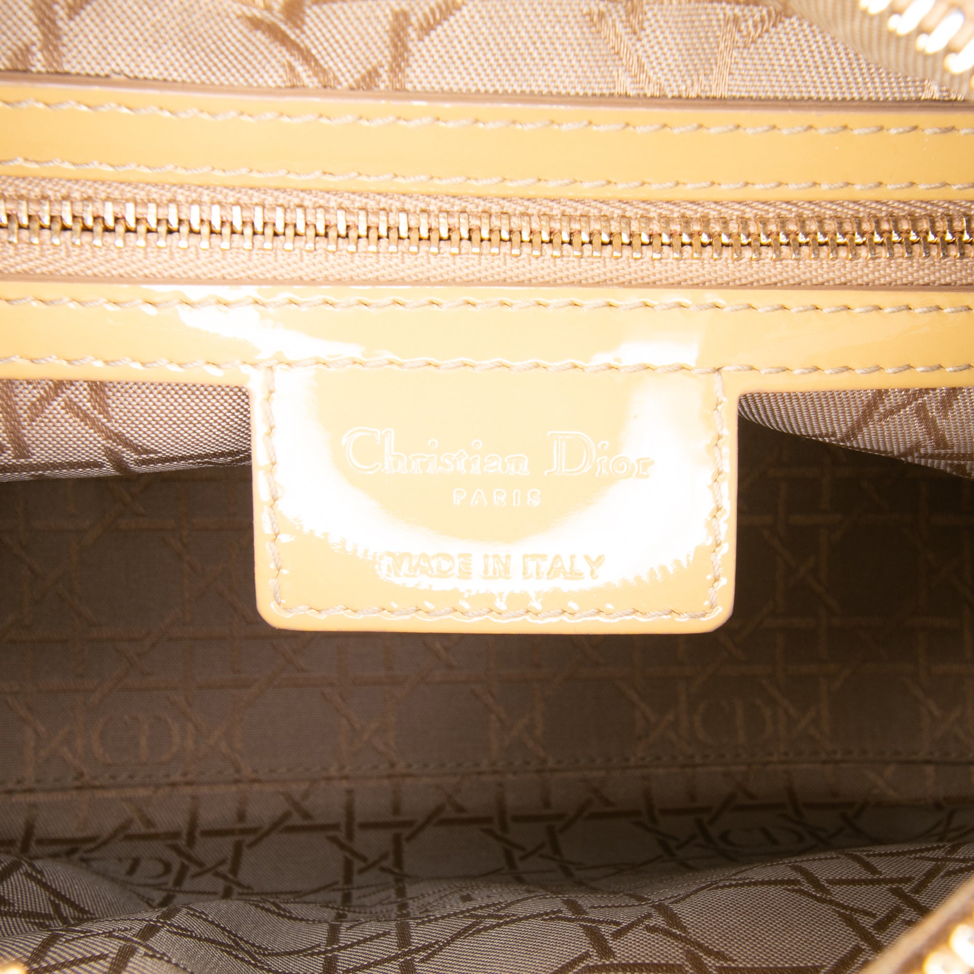 Dior Medium Patent Cannage Lady Dior - image 5