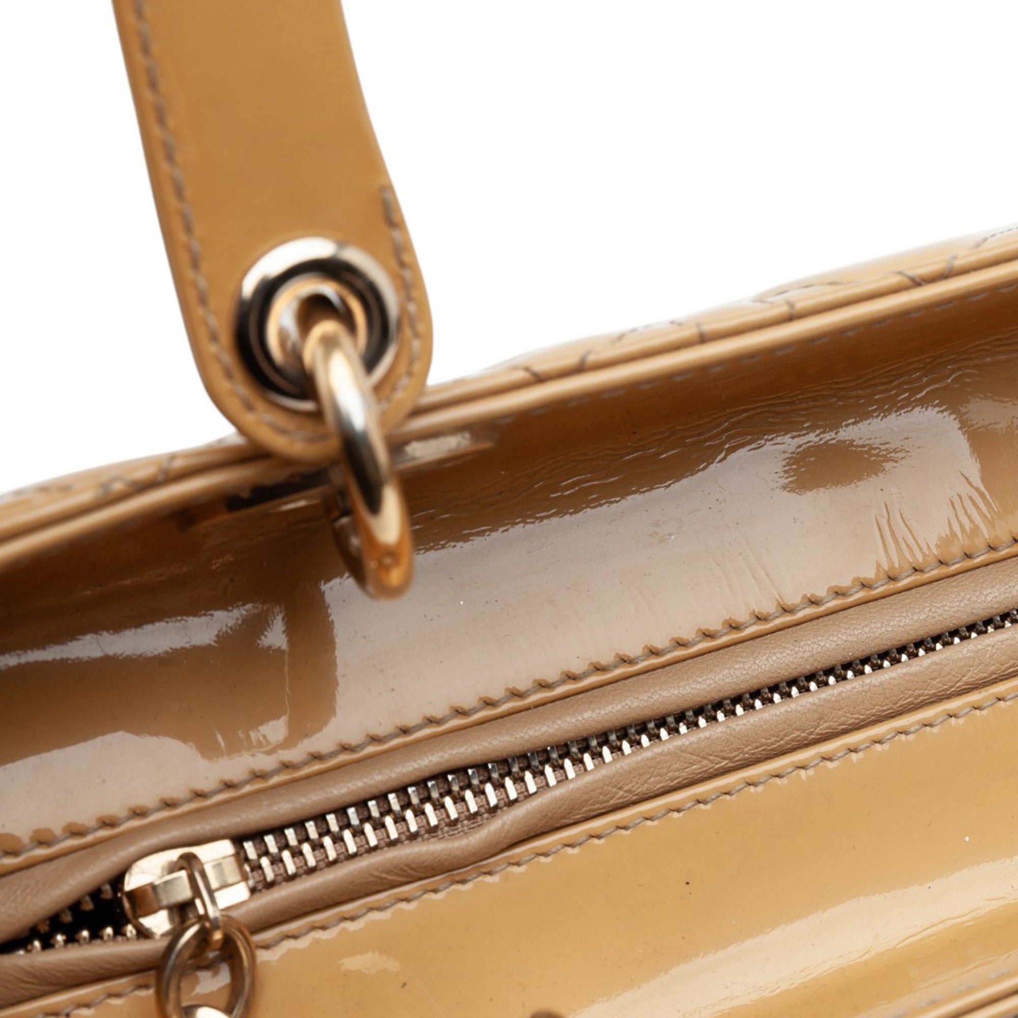 Dior Medium Patent Cannage Lady Dior - image 8