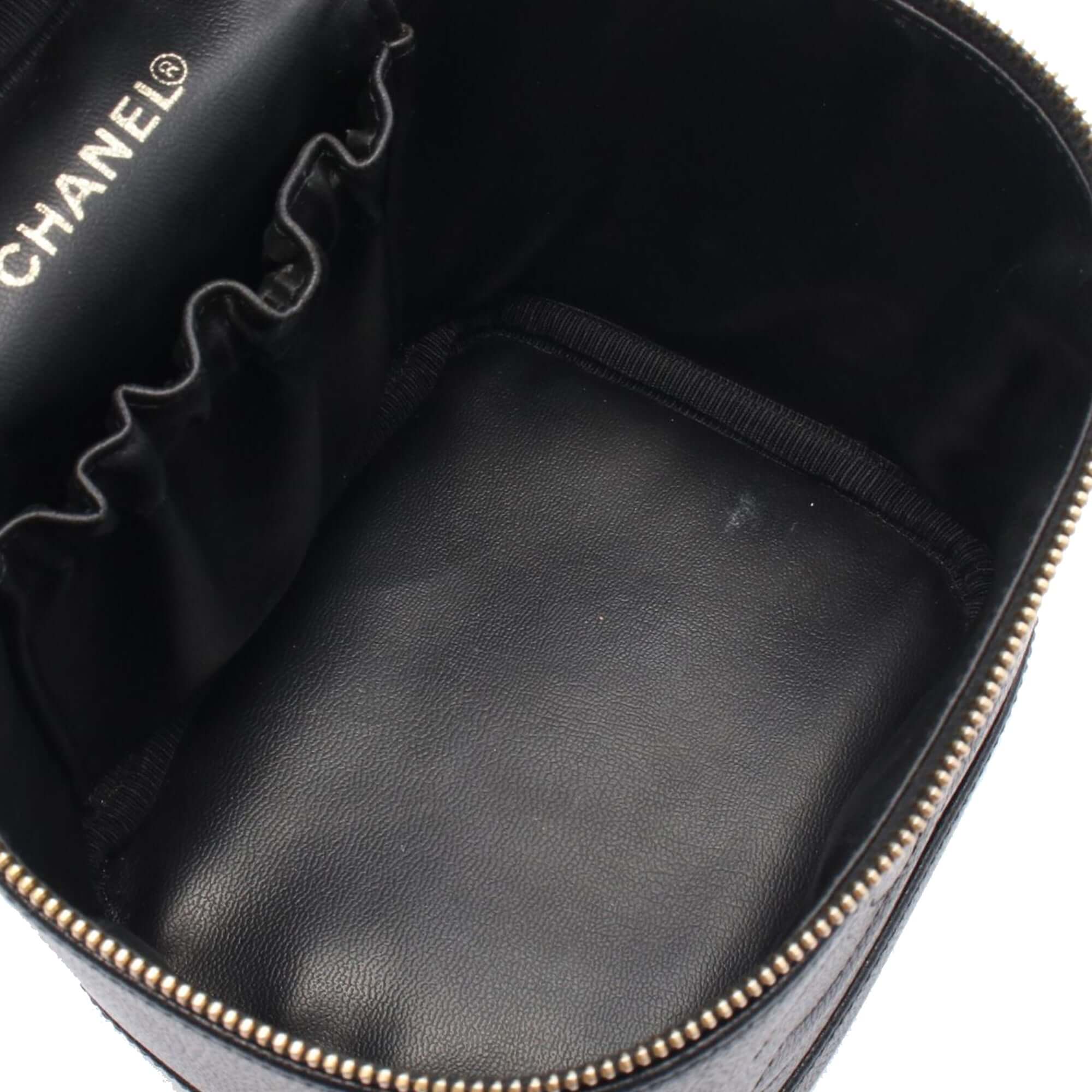 Chanel CC Caviar Vanity Case
