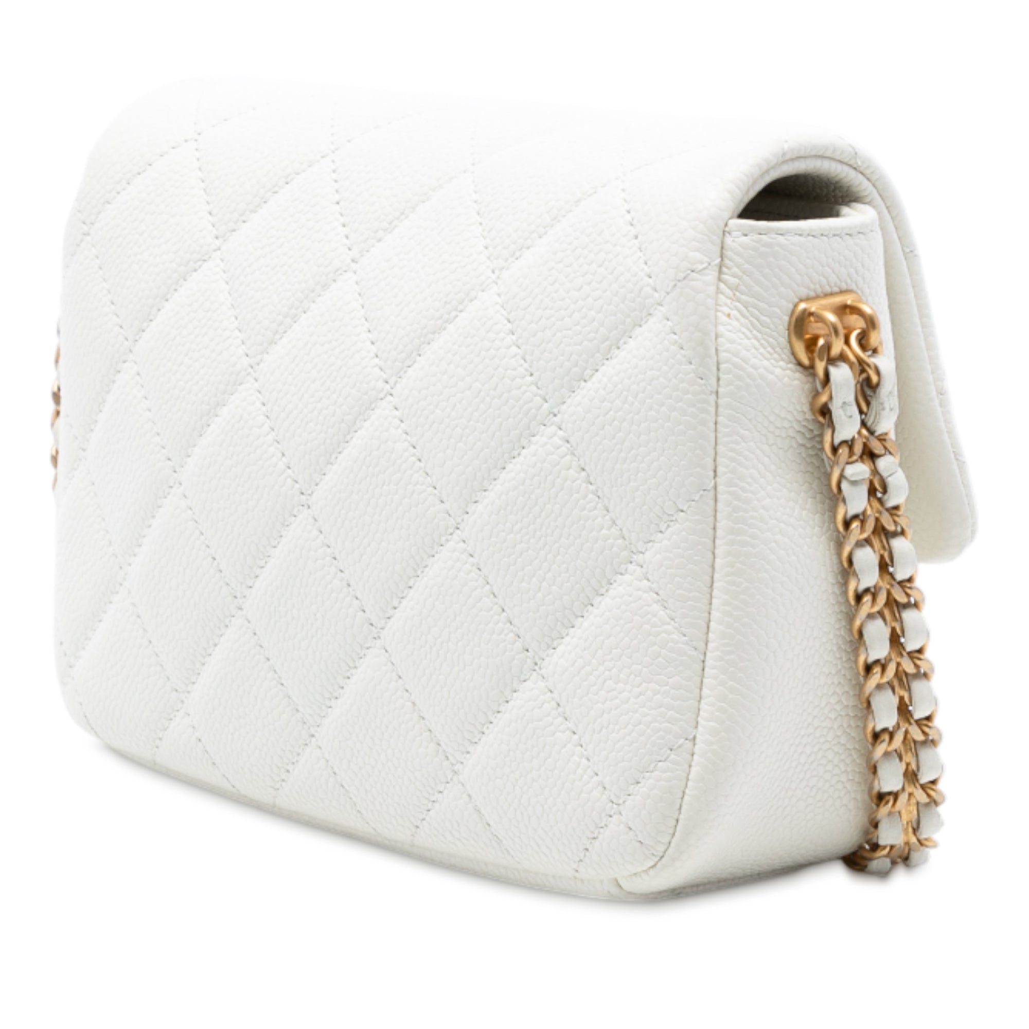 Chanel Mini Quilted Caviar Chain Soul Flap - image 2