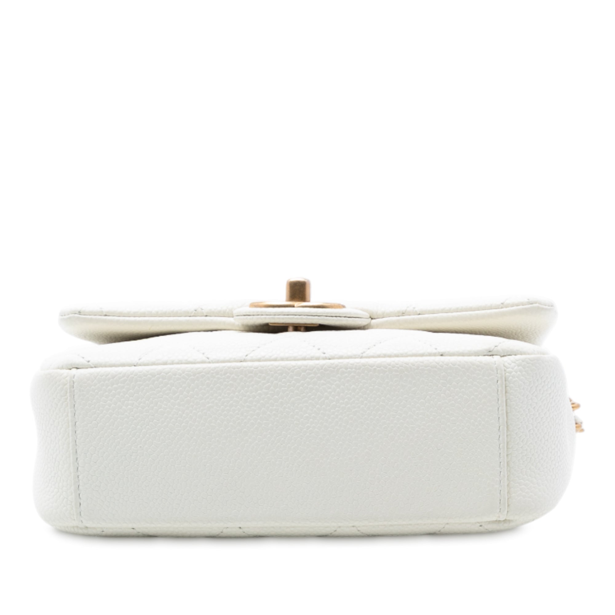 Chanel Mini Quilted Caviar Chain Soul Flap - image 3