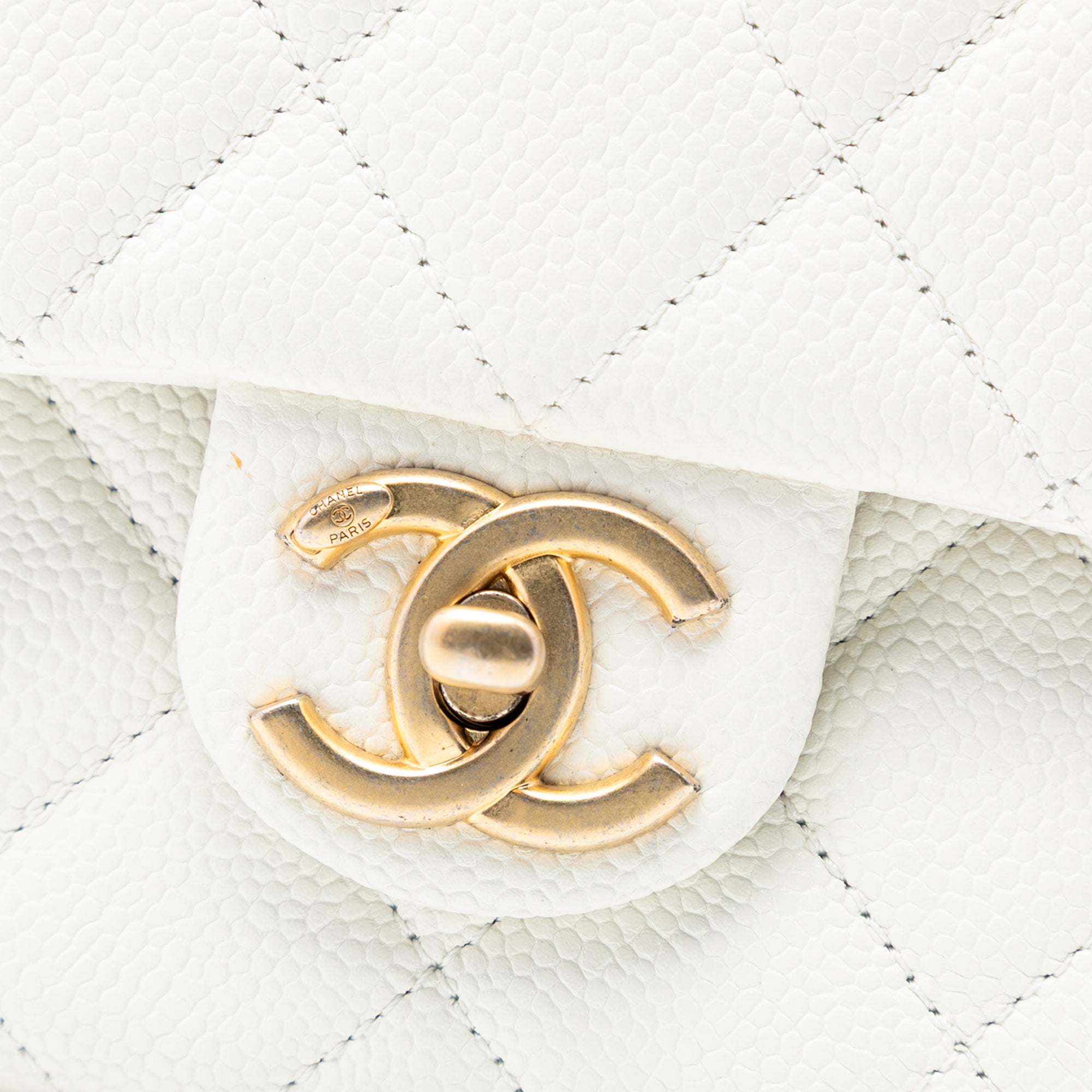 Chanel Mini Quilted Caviar Chain Soul Flap - image 6