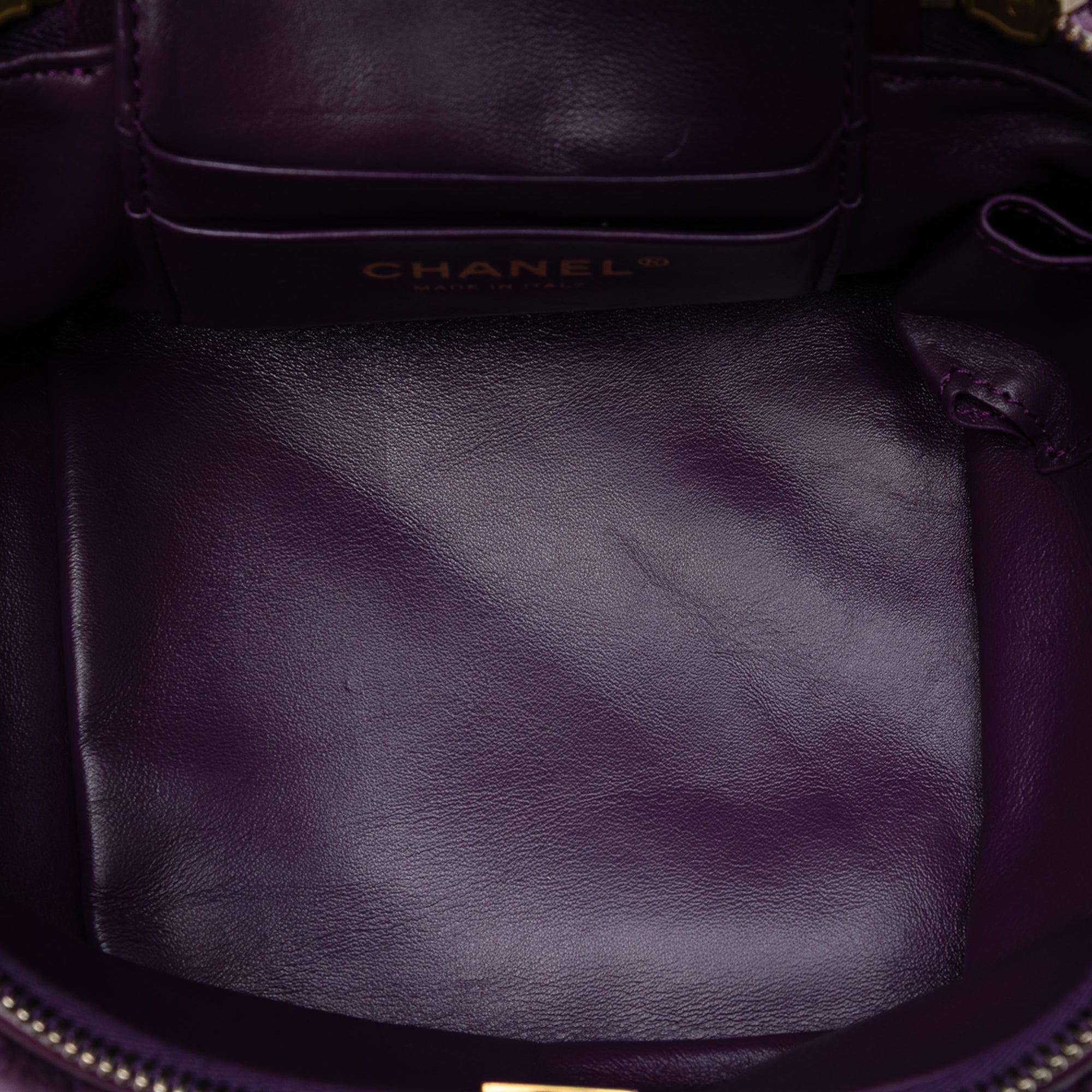 Chanel Small Quilted Shearling Vanity Case - image 4