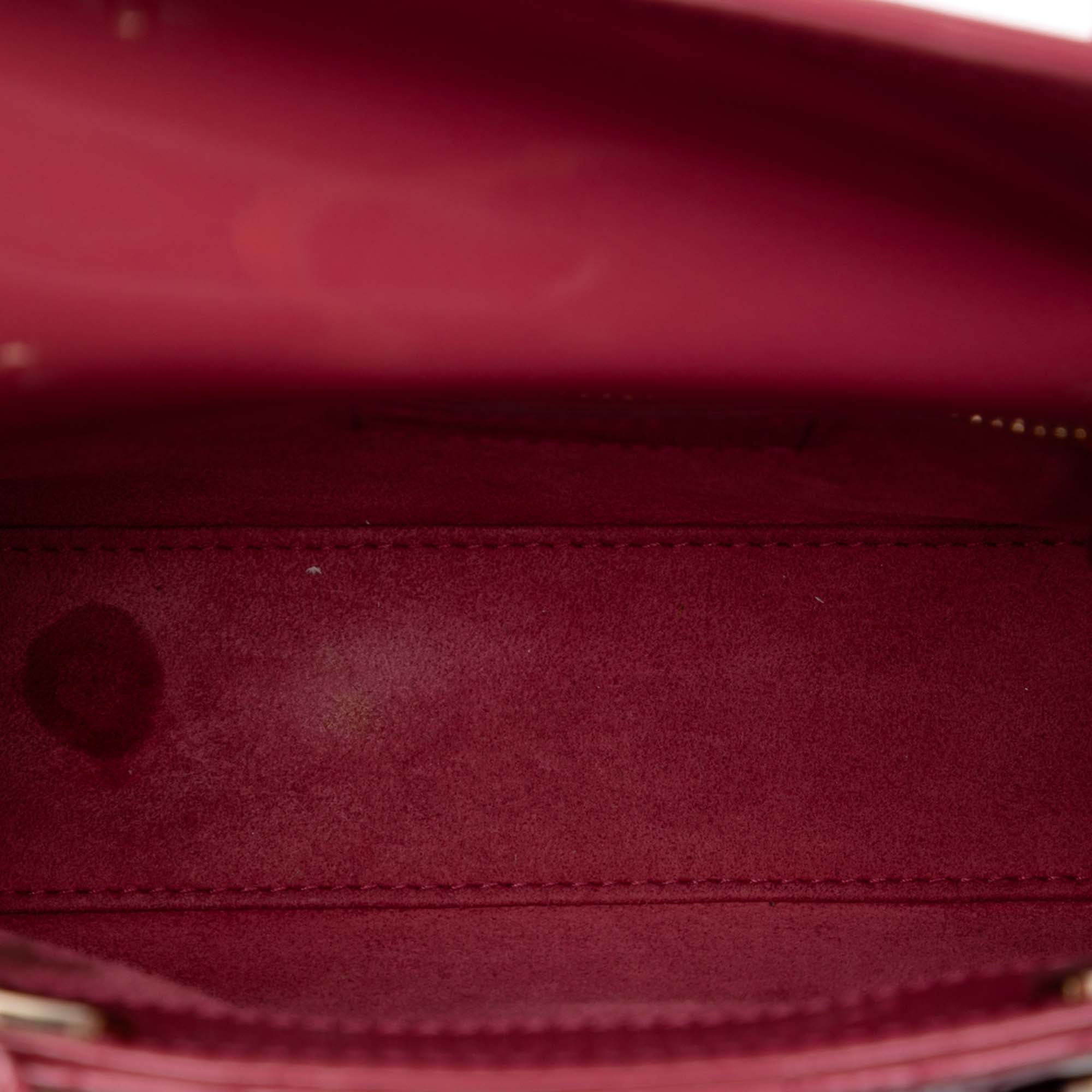 Dior Mini Patent Cannage Lady Dior - image 4