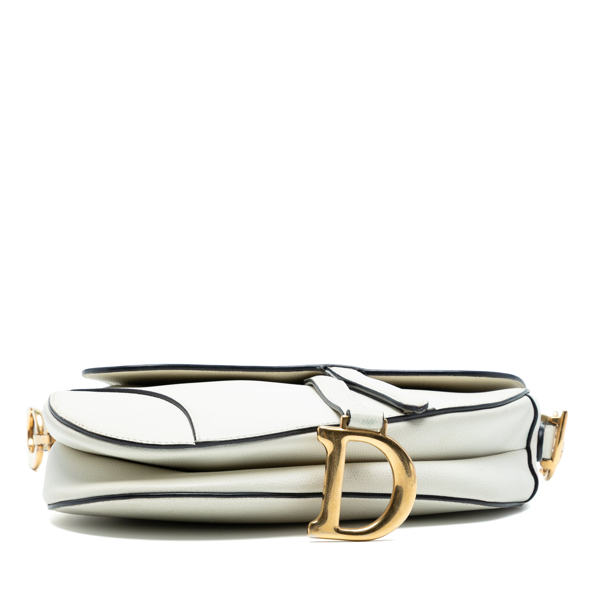 Dior Grained Calfskin Saddle Bag - image 3