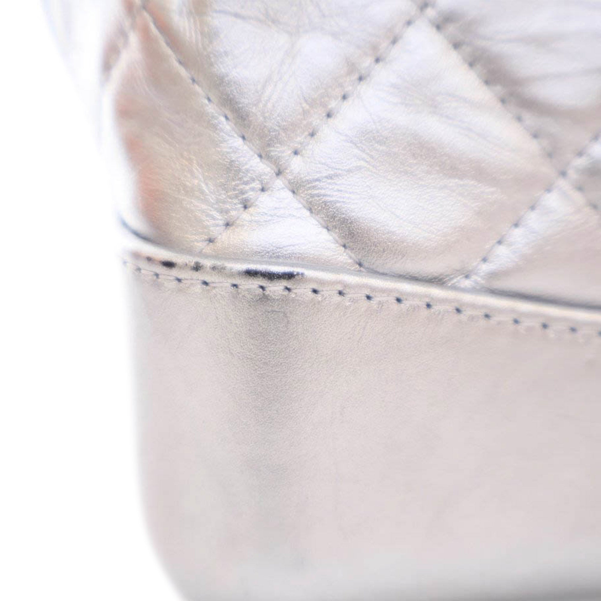 Chanel Crumpled Metallic Calfskin Gabrielle Backpack - image 7