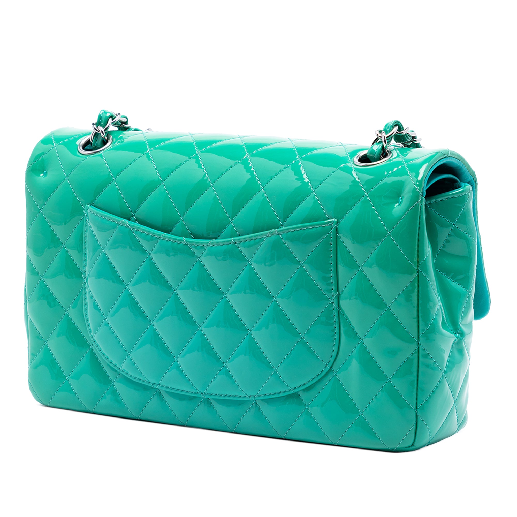Chanel Medium Classic Patent Double Flap - image 2