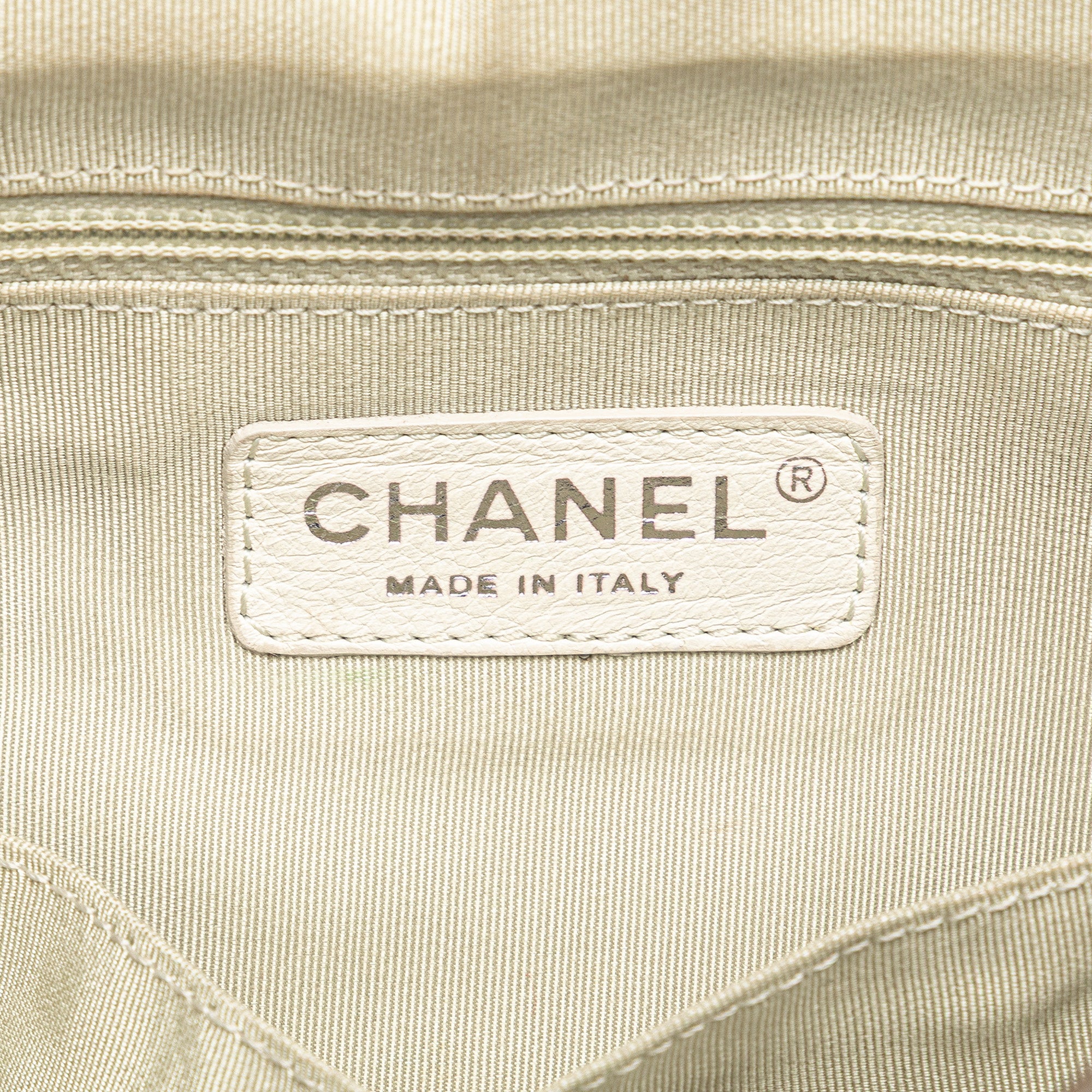 Chanel Large Washed Lambskin Chain Around Flap - image 5