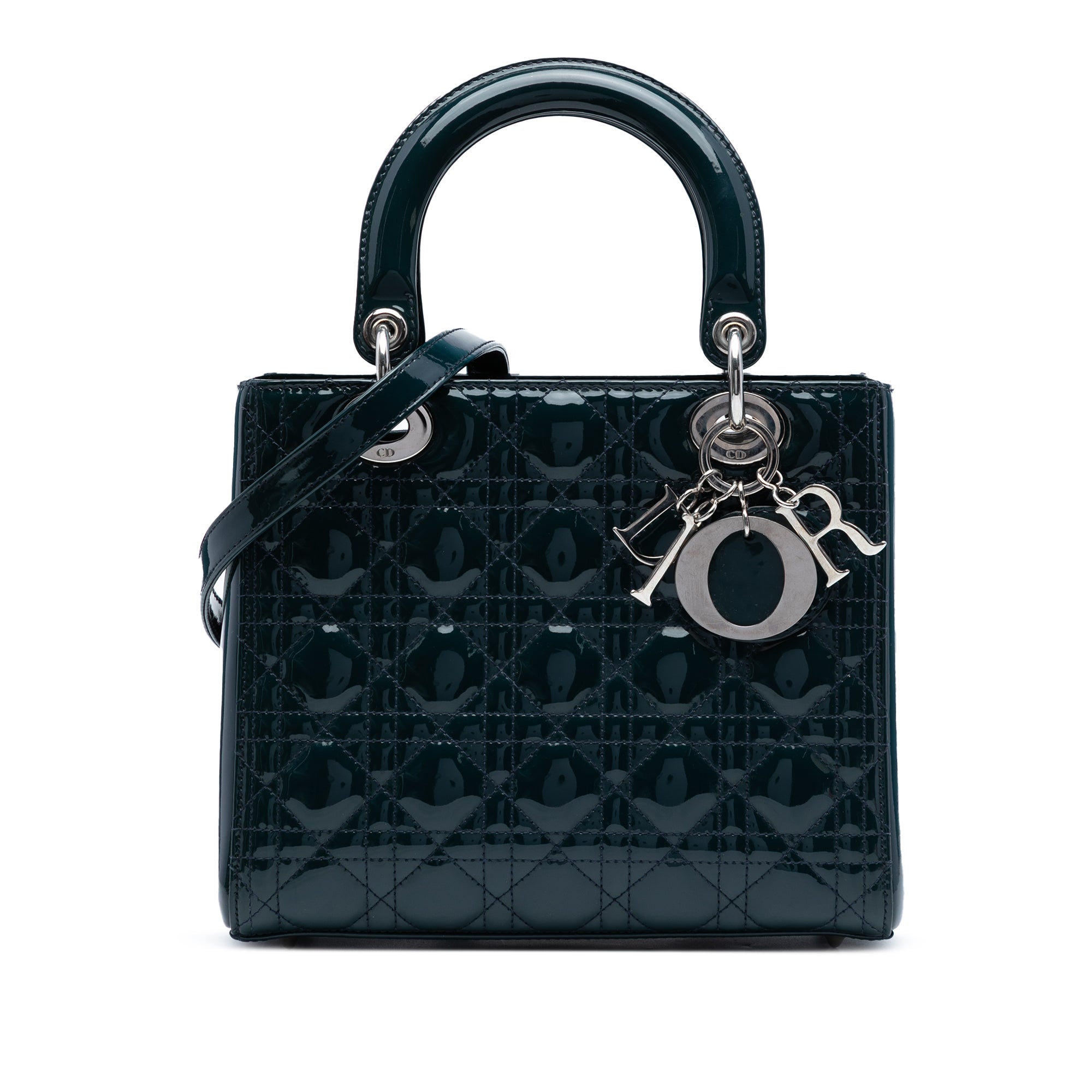 Dior Medium Patent Cannage Lady Dior - image 1