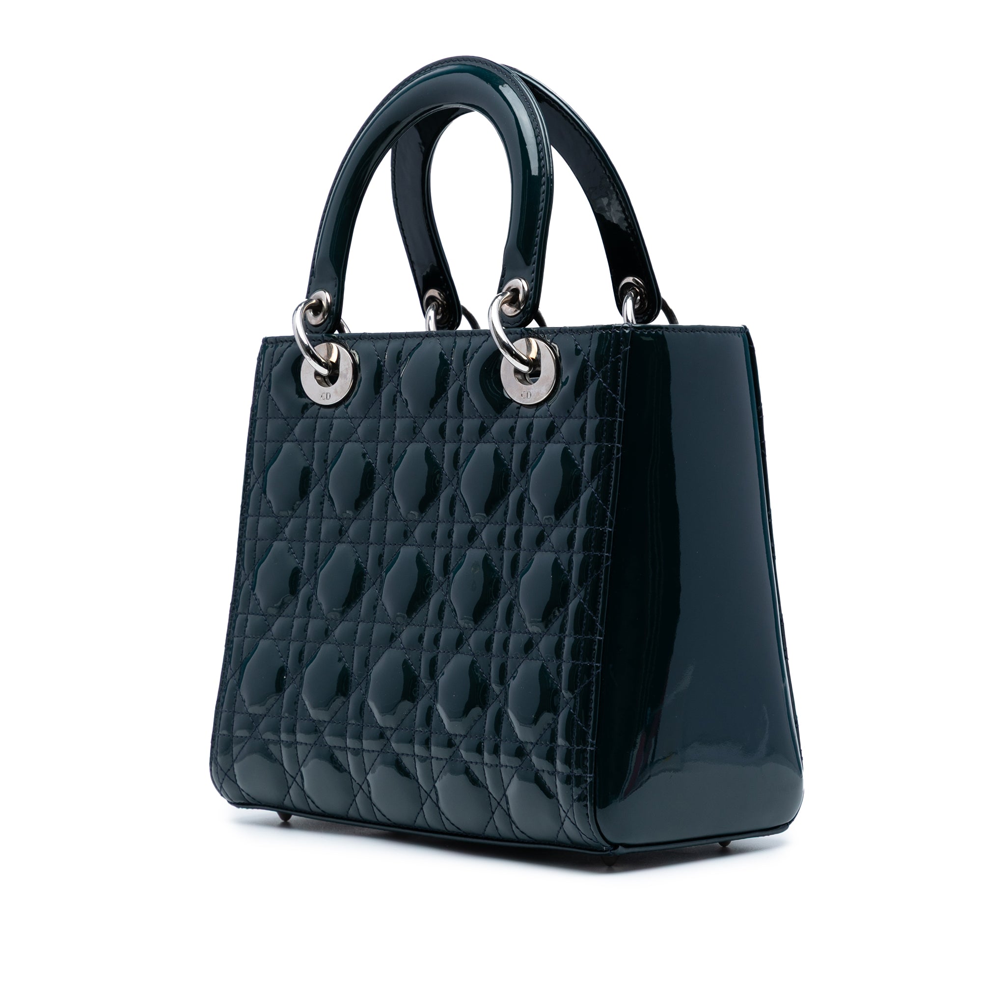 Dior Medium Patent Cannage Lady Dior - image 2