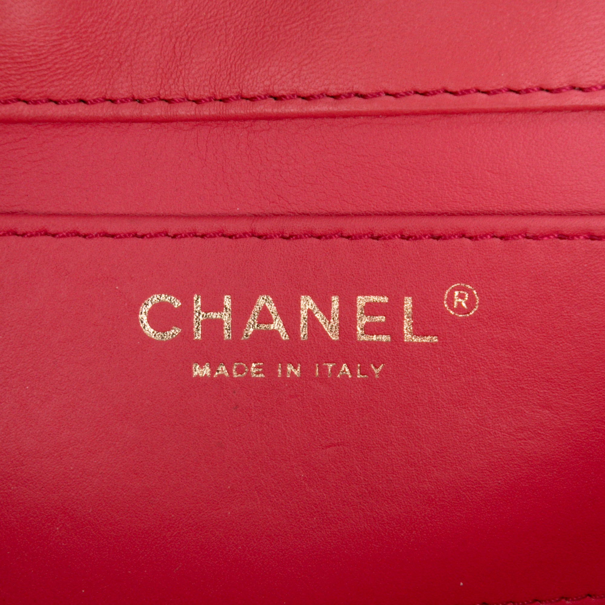Chanel Quilted Lambskin Pearl Chain East West Single Flap - image 5