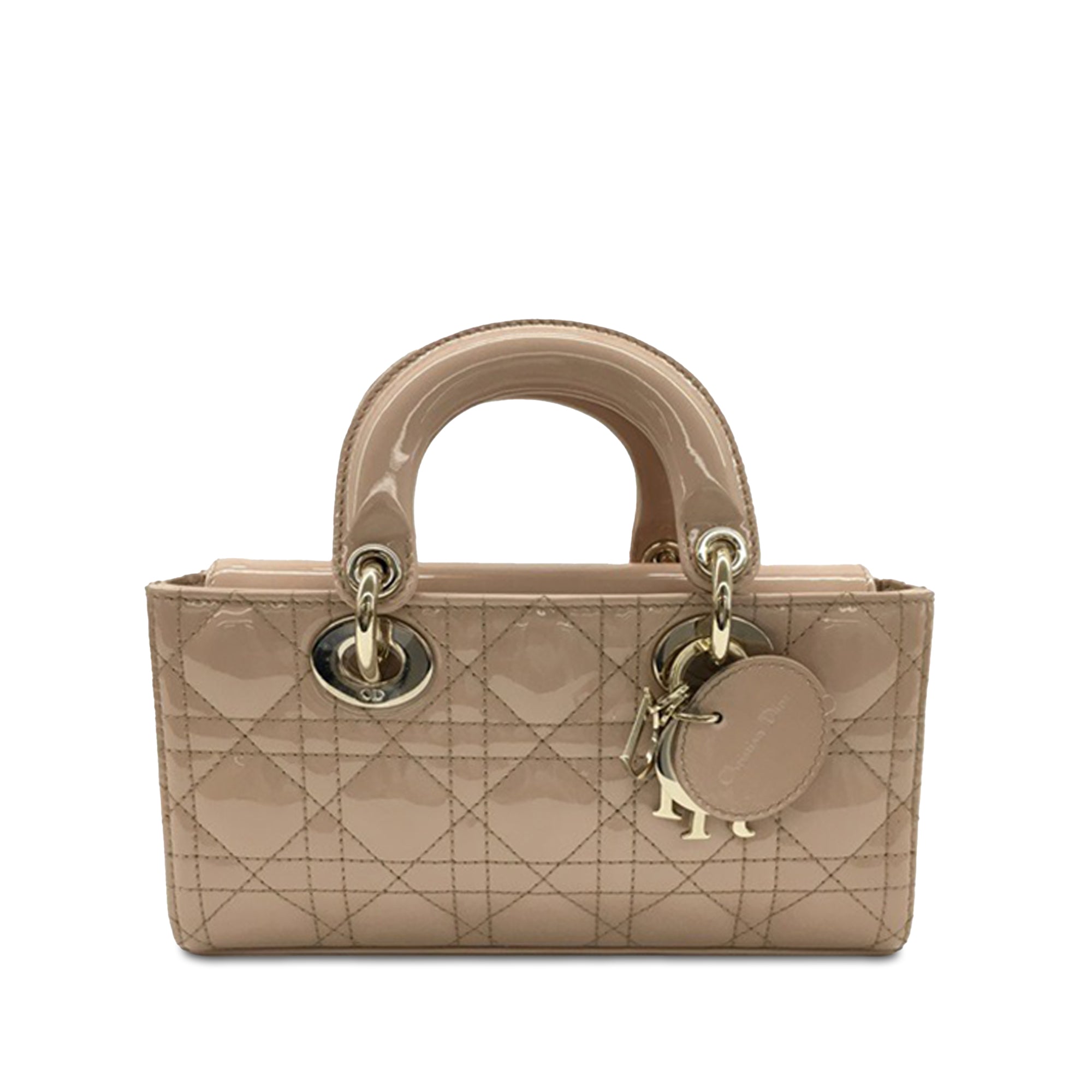 Dior Small Patent Cannage Lady D-Joy - image 1