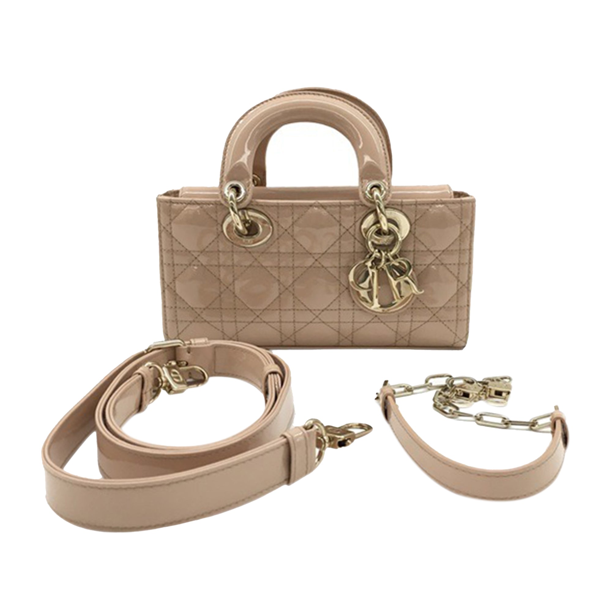 Dior Small Patent Cannage Lady D-Joy - image 10