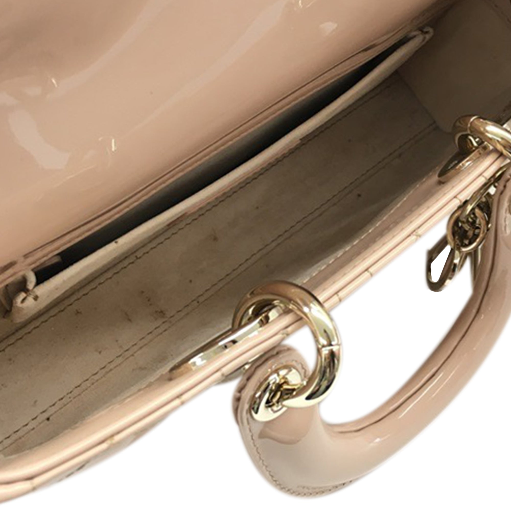 Dior Small Patent Cannage Lady D-Joy - image 5