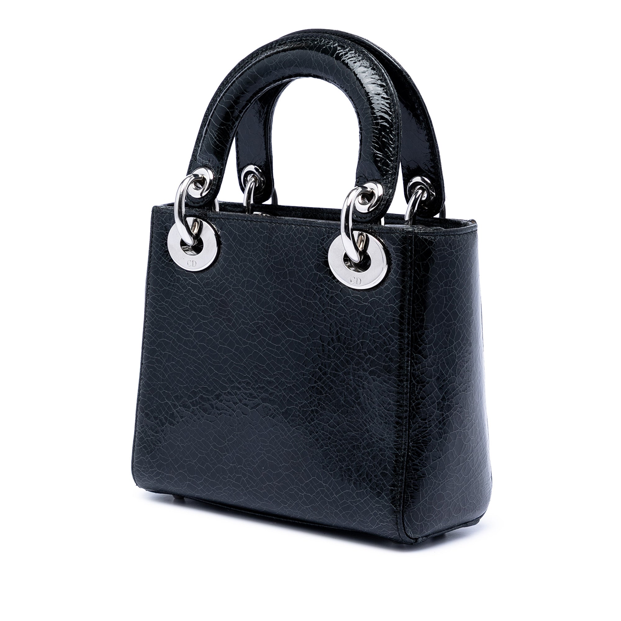 Dior Mini Deerskin Ceramic Effect Jeweled Swan Lady Dior - image 2