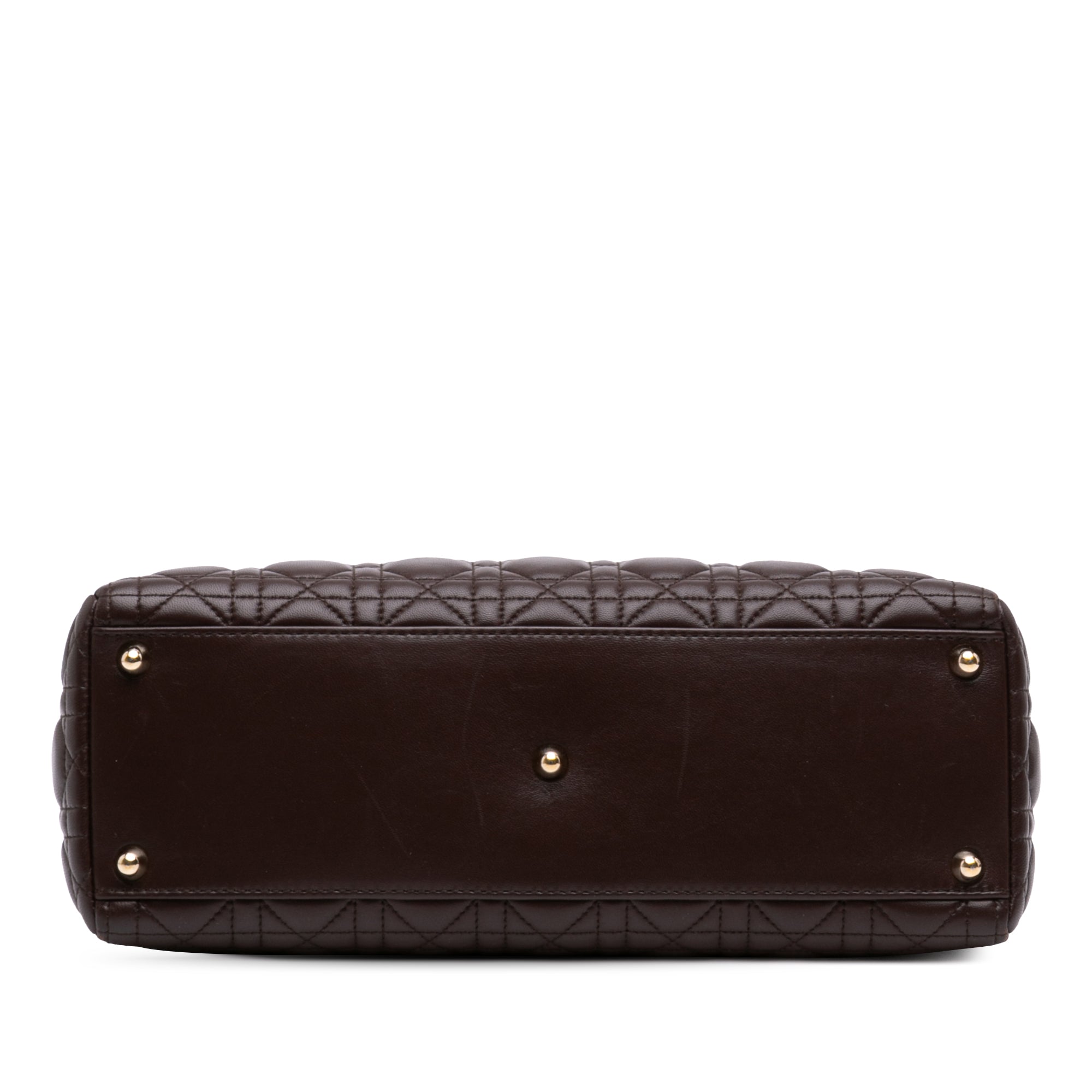 Dior Large Lambskin Cannage Lady Dior - image 3