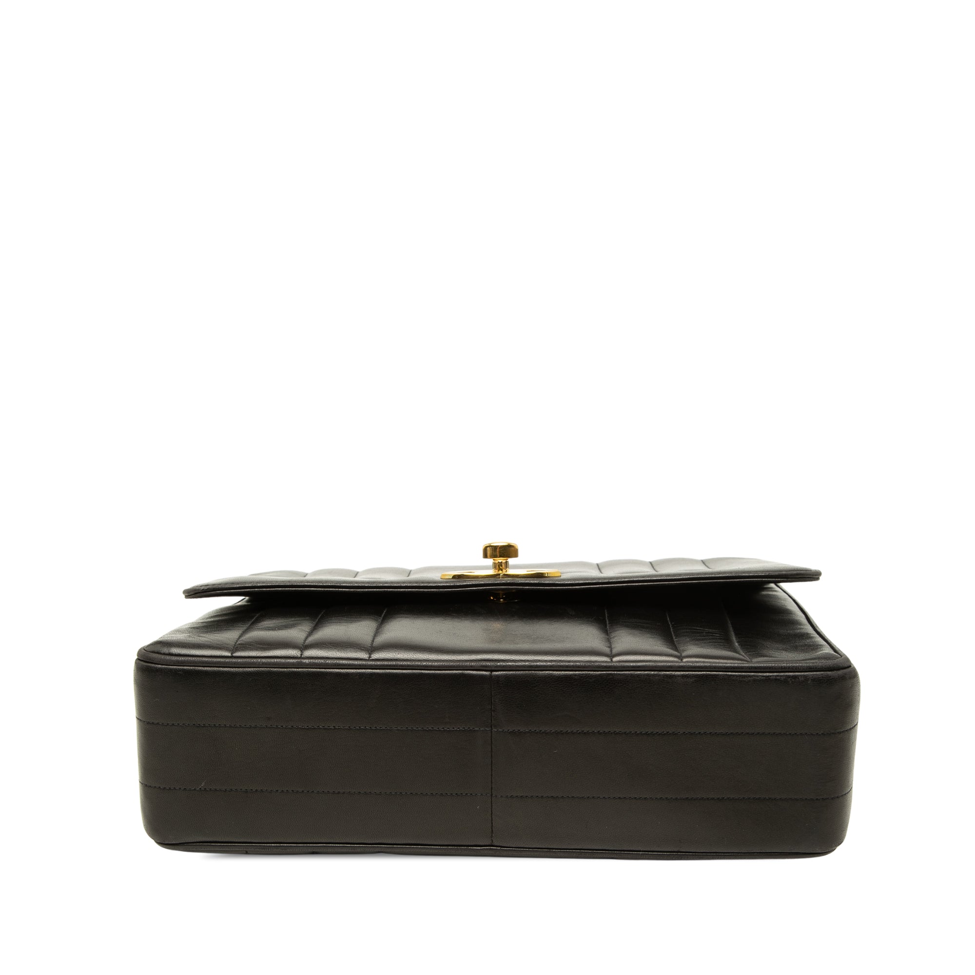 Chanel Lambskin Mademoiselle Kelly Top Handle Bag - image 3