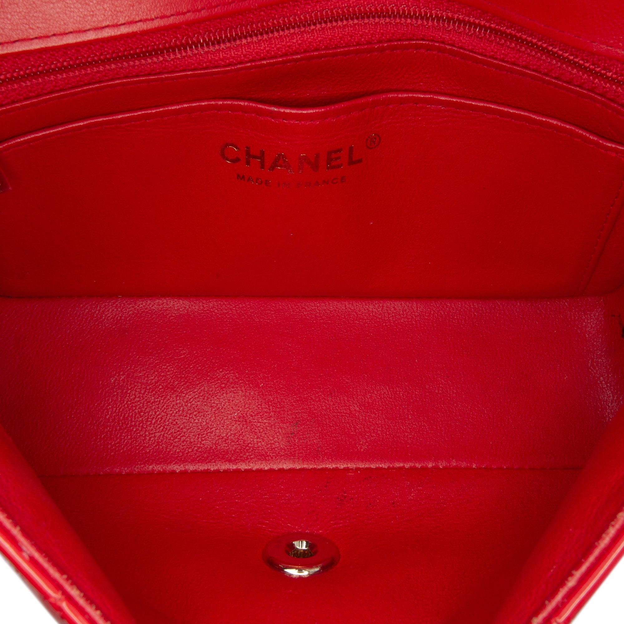 Chanel Mini Rectangular Classic Patent Single Flap - image 4