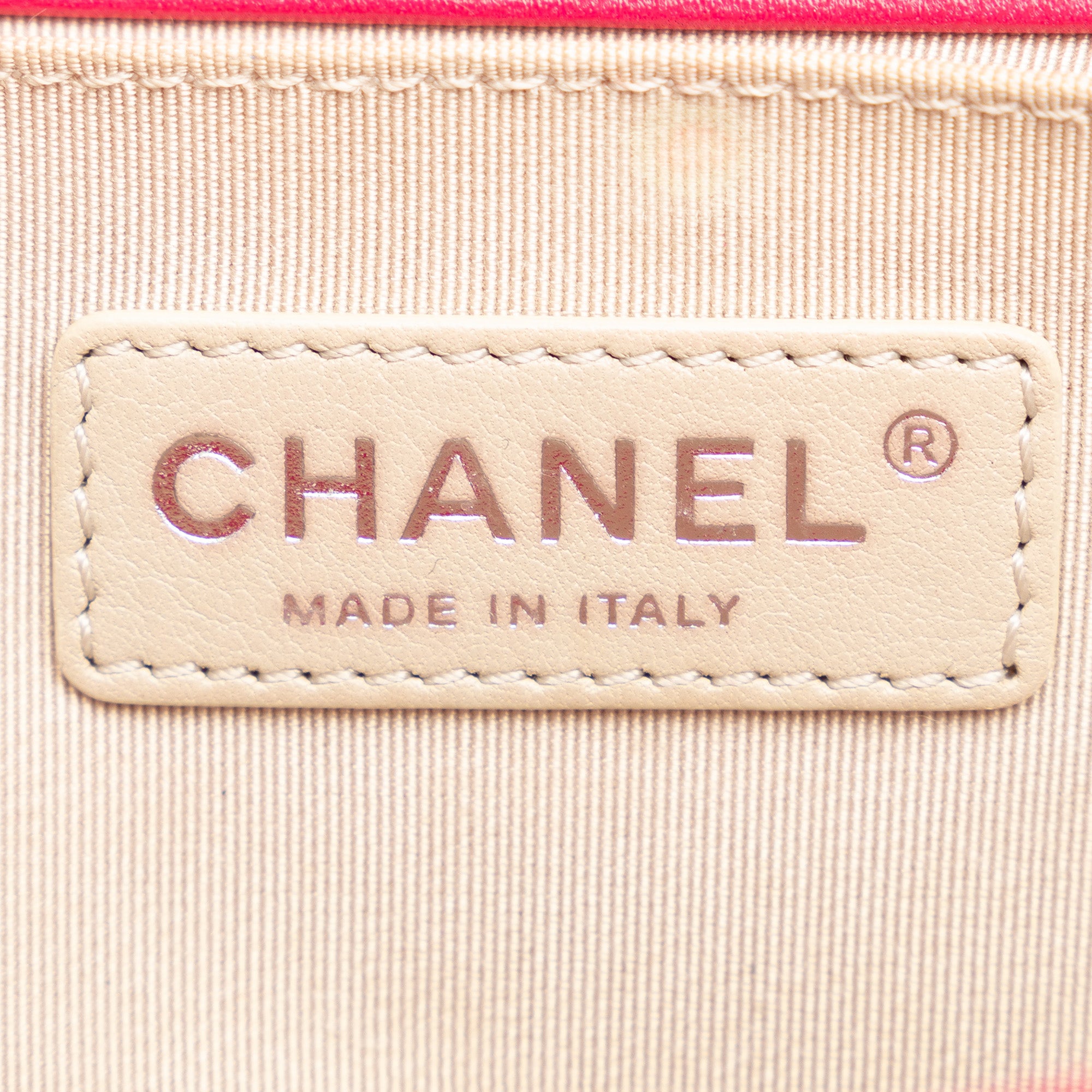 Chanel Old Medium Quilted Lambskin Boy Flap - image 6