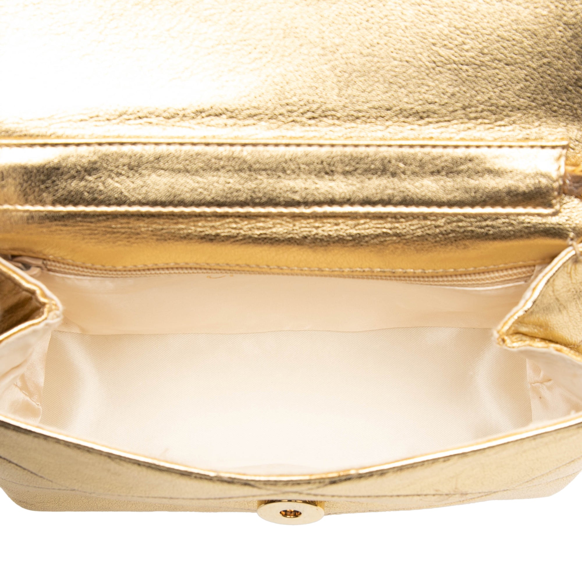 Chanel Mini CC Quilted Calfskin Camellia Crossbody - image 4