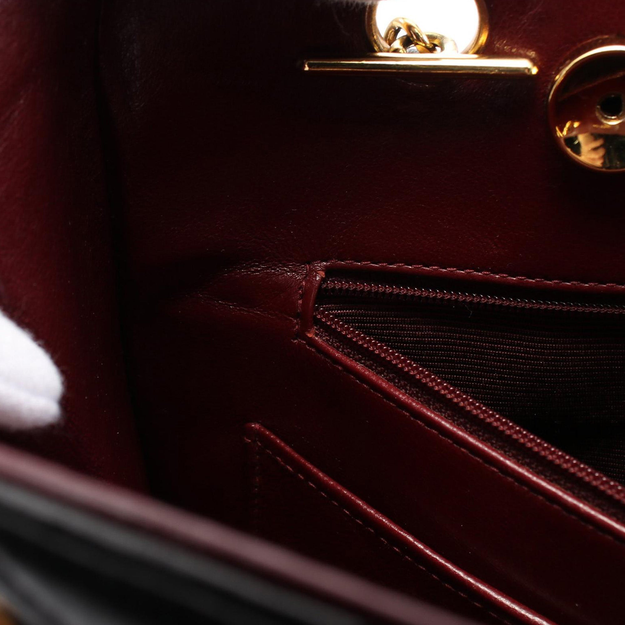 Chanel Quilted Lambskin Chain Shopper Tote - image 6