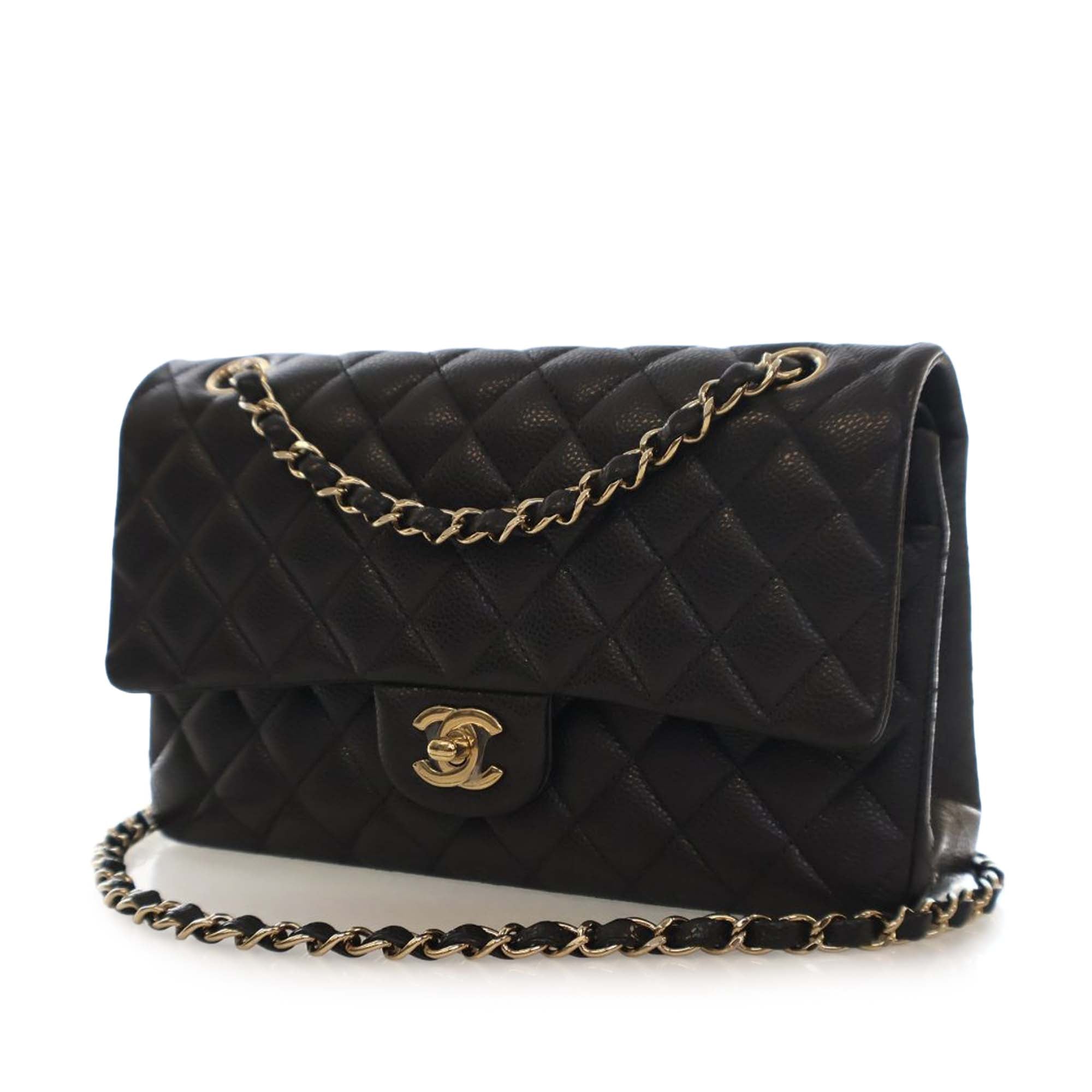 Chanel Medium Classic Caviar Double Flap - image 3