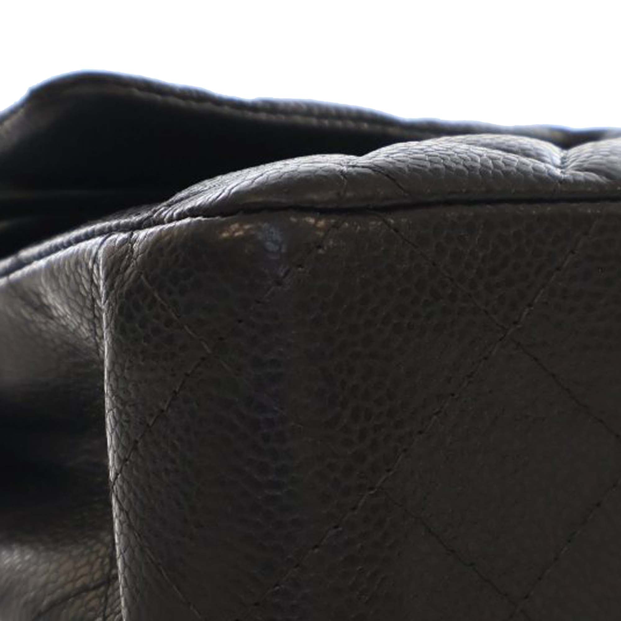 Chanel Medium Classic Caviar Double Flap - image 9