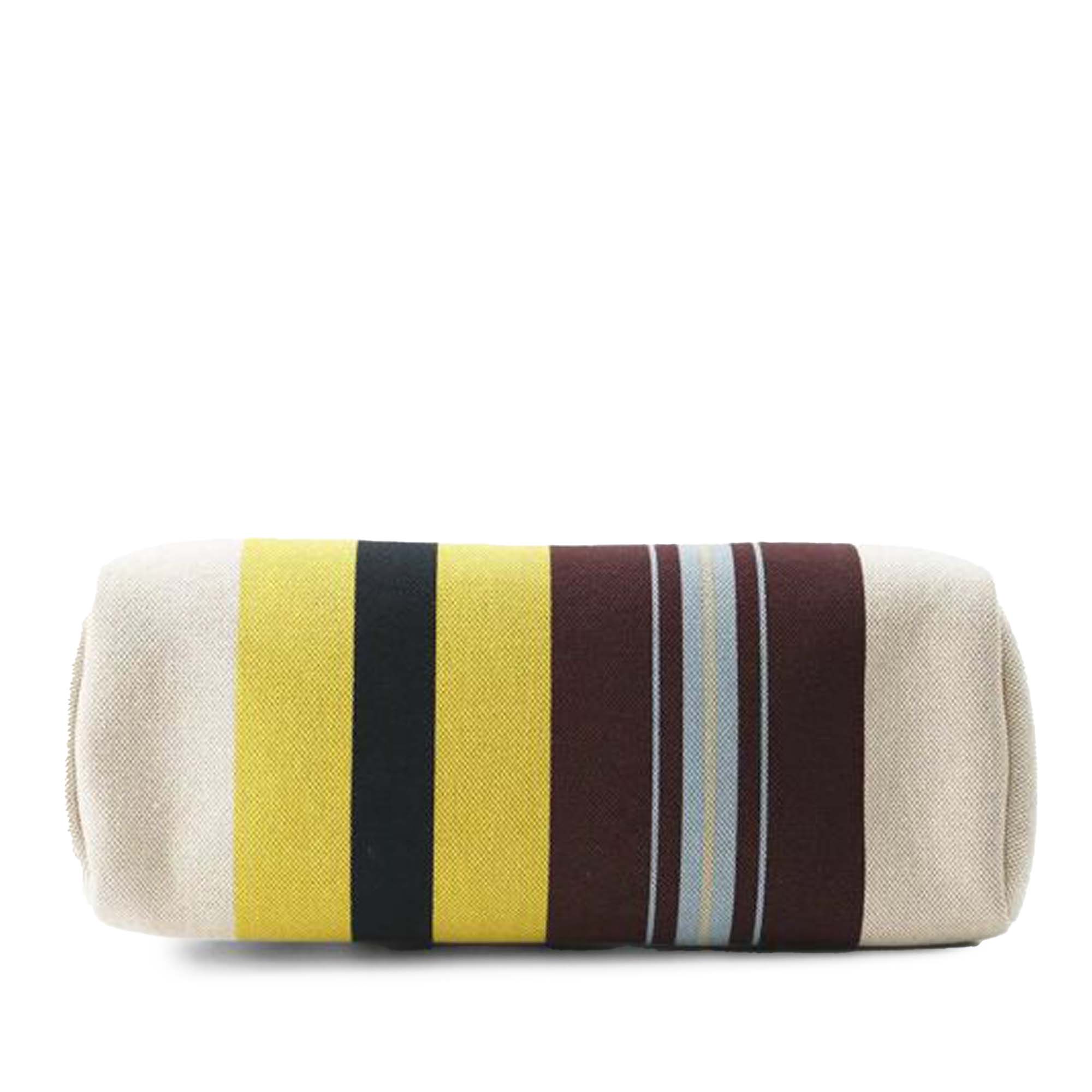 Hermès H Plume Rayures d'Equipage Laquered Herbag Zip 31 - image 3