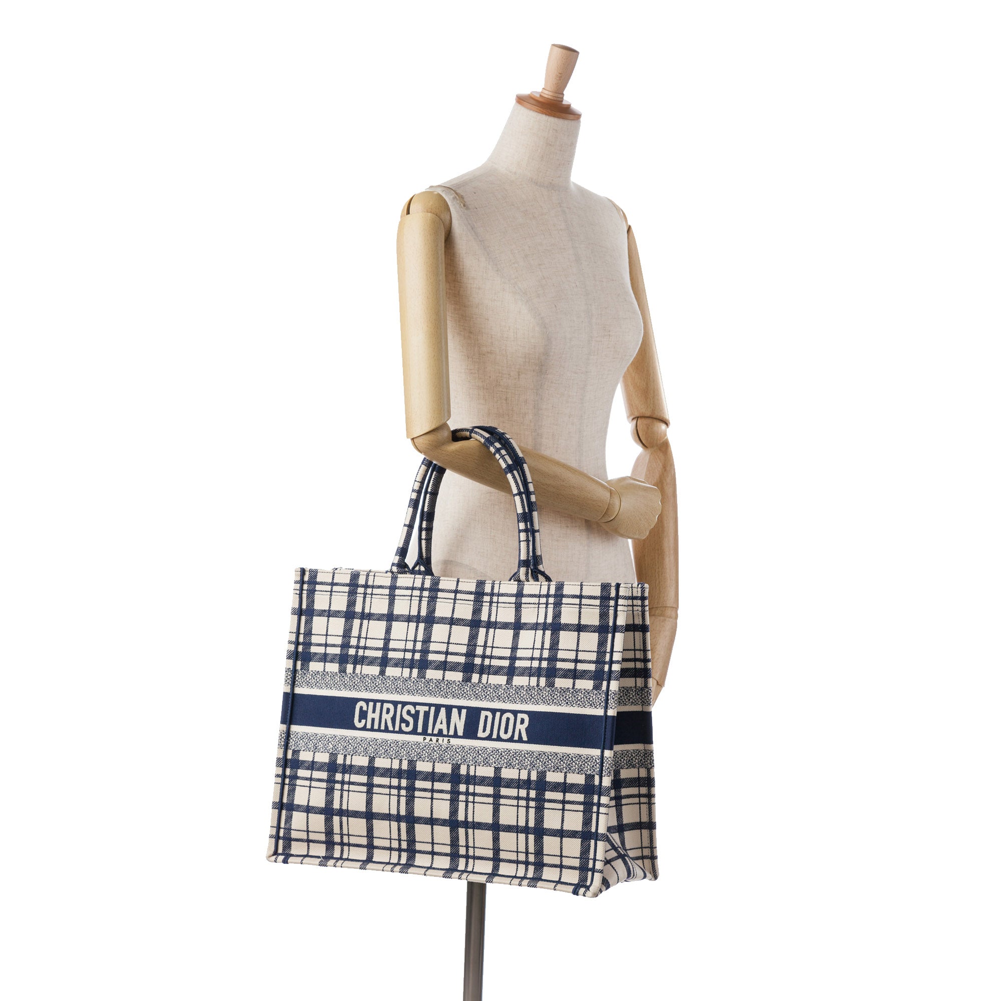 Dior Large Check n Dior Book Tote - image 11