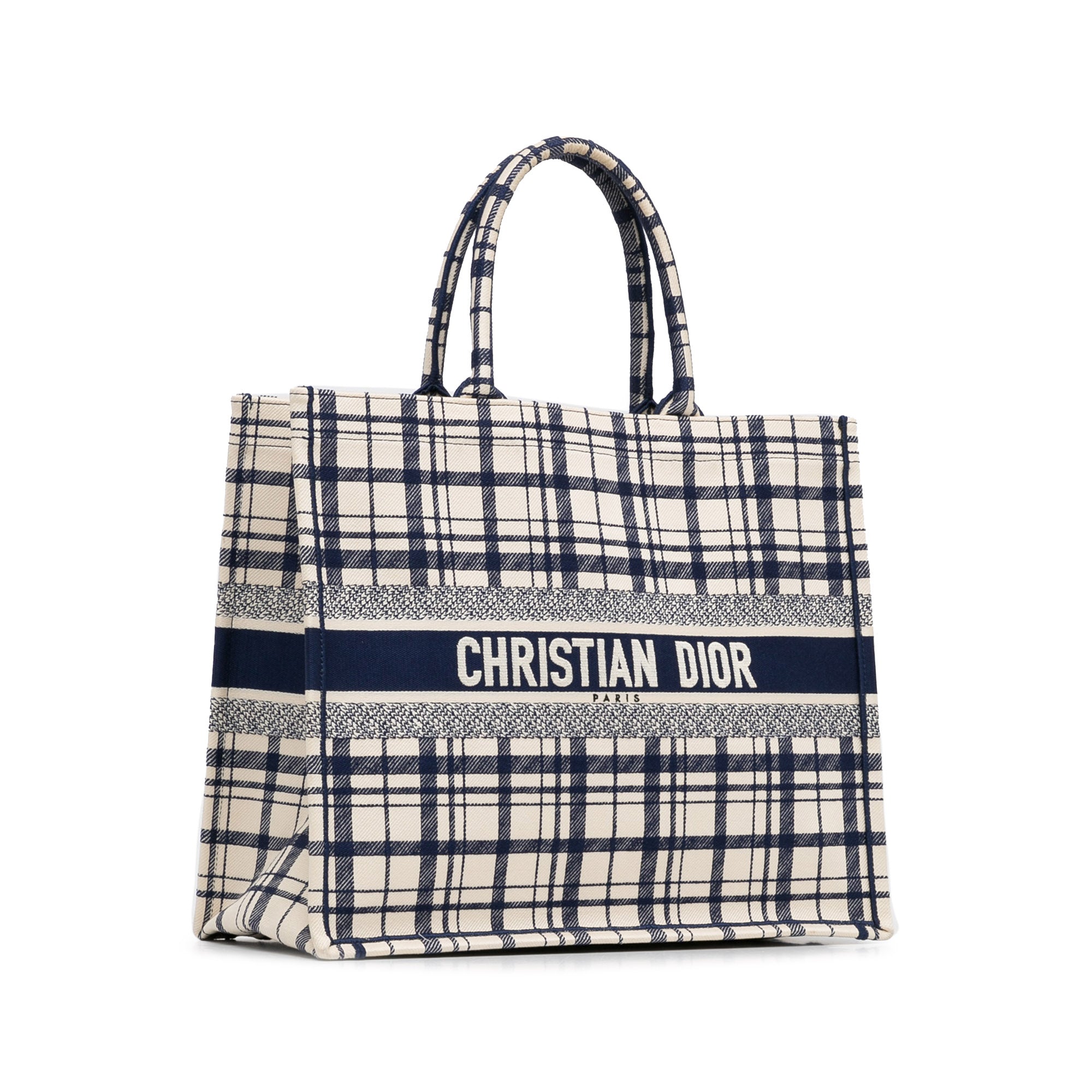Dior Large Check n Dior Book Tote - image 2