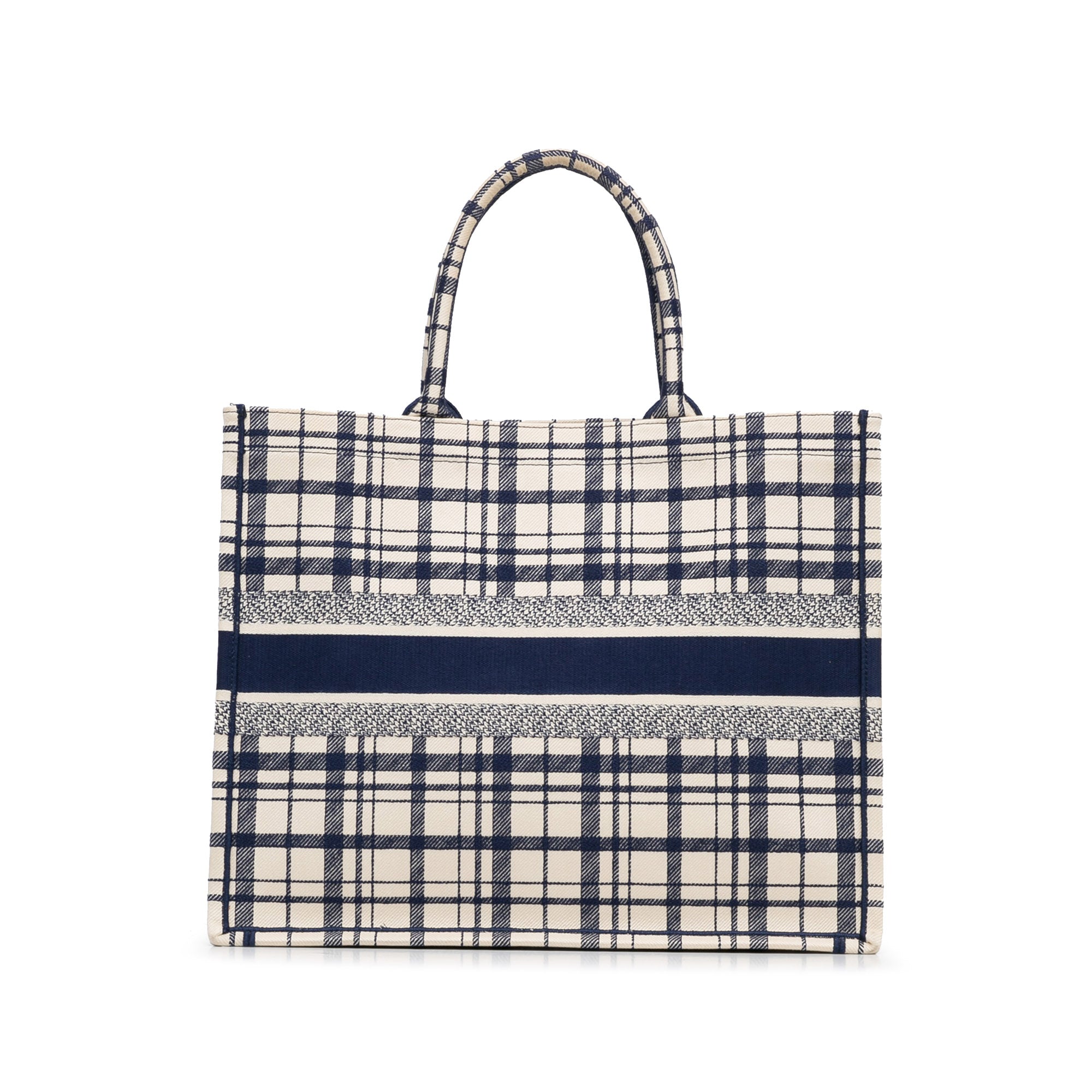 Dior Large Check n Dior Book Tote - image 4