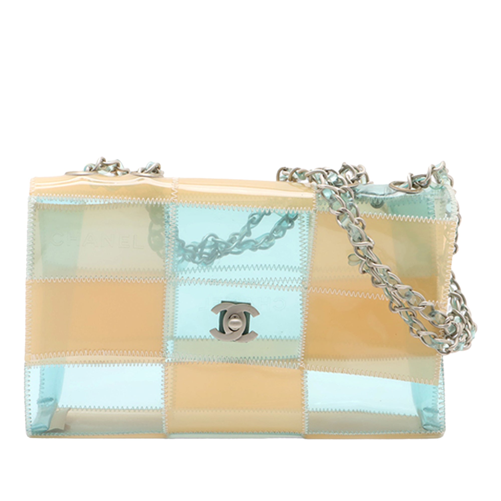 Chanel PVC Naked Patchwork Flap - image 1