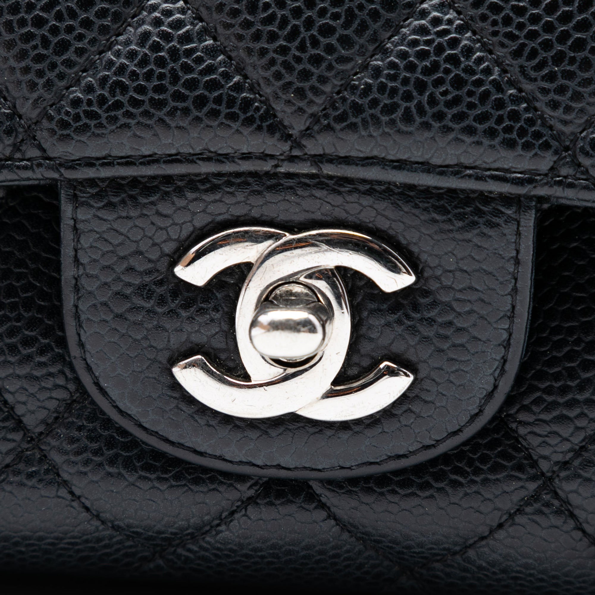 Chanel Medium Classic Caviar Double Flap - image 5