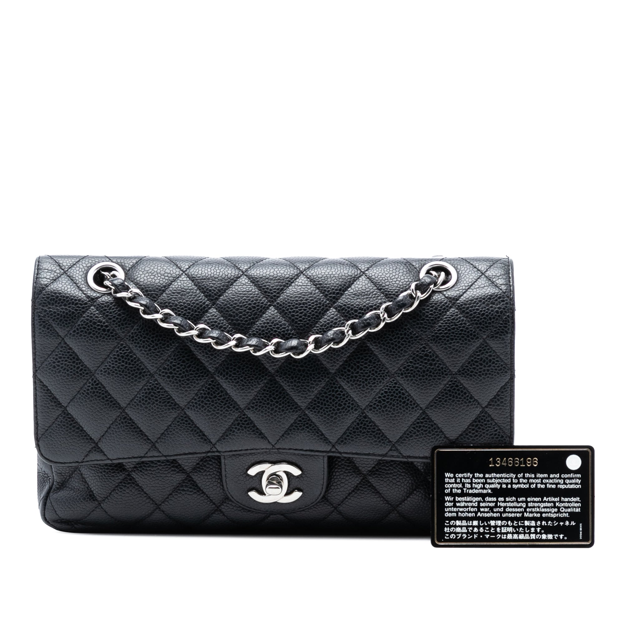 Chanel Medium Classic Caviar Double Flap - image 8