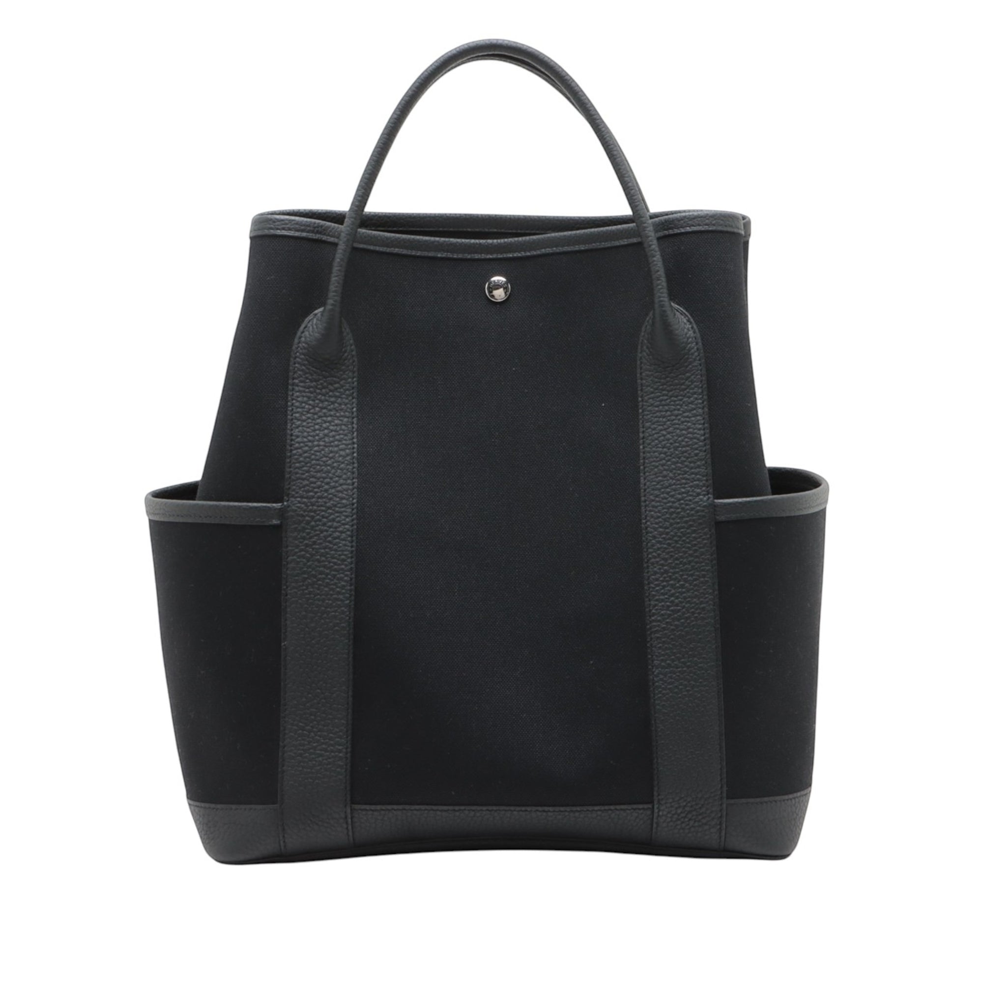 Hermès Toile and Negonda Garden Party Pockets Vertical Bag - image 2